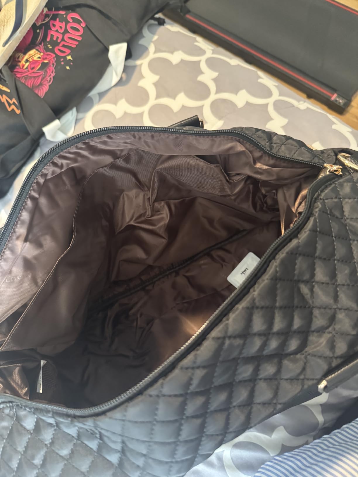 LOVEVOOK Travel Duffle Bag,Weekender Bags for Women with Shoe Compartment,Carry on Overnight Bag with Toiletry Bag,Gym Duffel Bag with Wet Pocket, Hospital Bags for Labor and Delivery customer photo 2