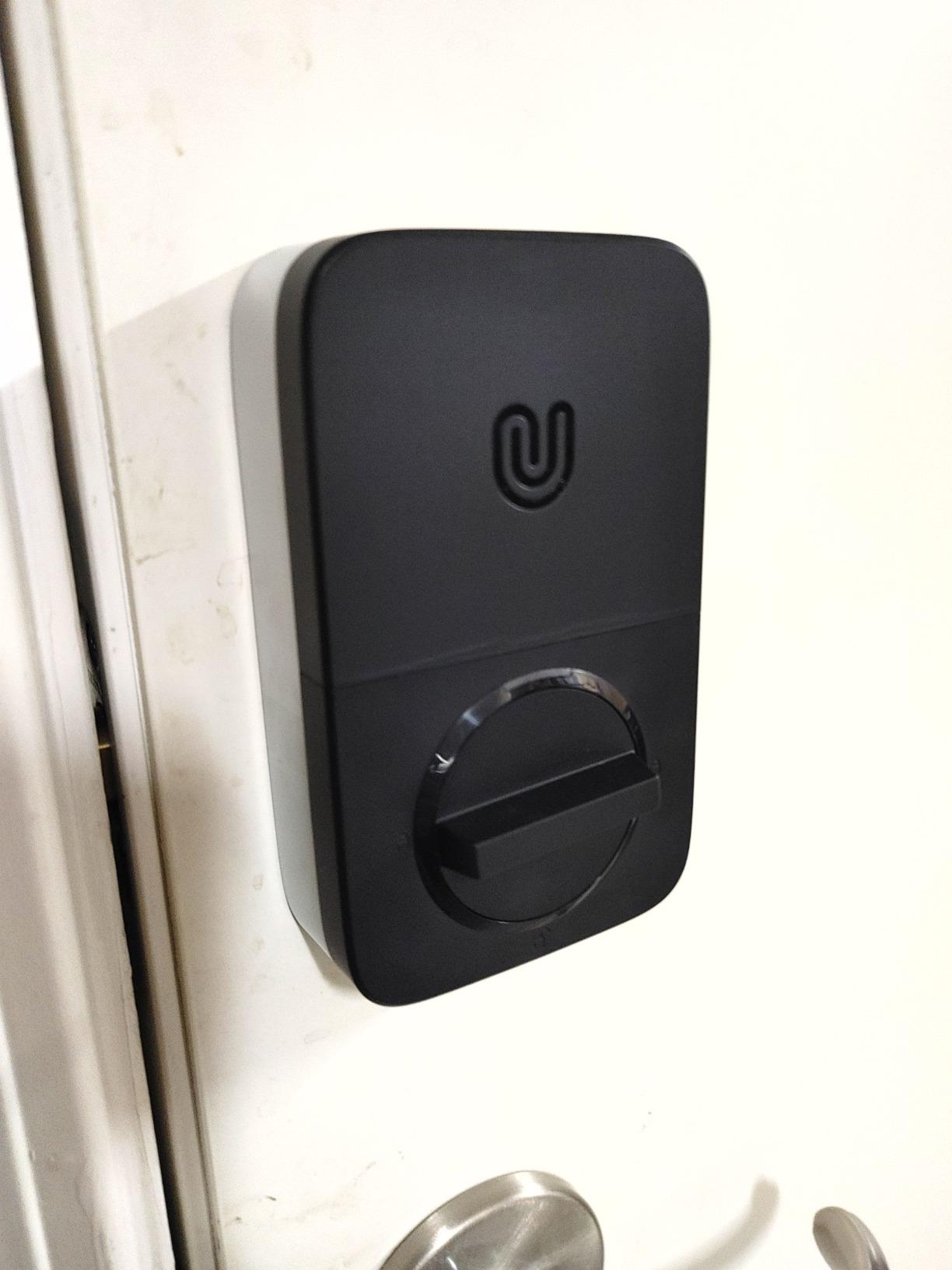 ULTRALOQ U-Bolt Pro WiFi Smart Lock with Door Sensor, App Remote Control | Built in Wi-Fi Deadbolt Smart Locks for Front Door with Fingerprint ID, Share Access, Auto Unlock, Auto-lock, ANSI Grade 1 customer photo 1