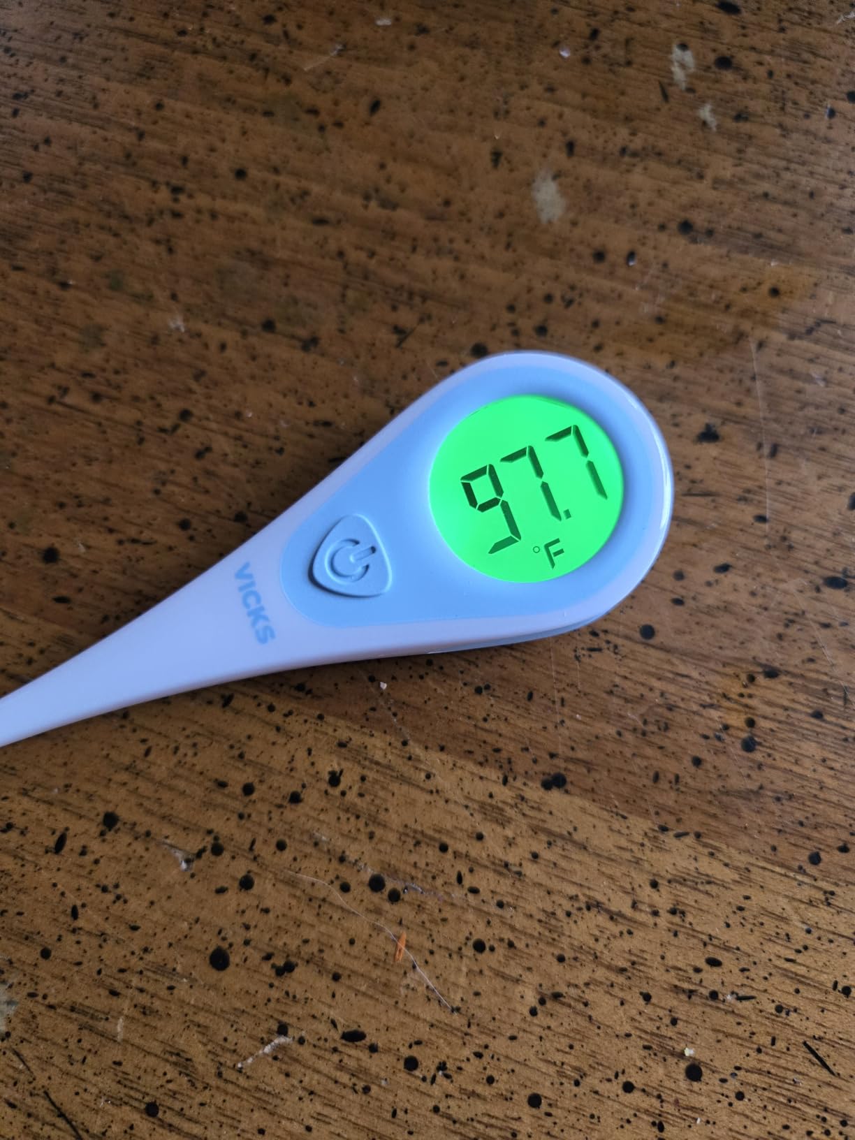 Vicks SpeedRead Digital Thermometer for Baby, Kids & Adults | Color-Coded Readings in 8 seconds, Oral, Baby Rectal Thermometer or Under The Arm, Water Resistant customer photo 2