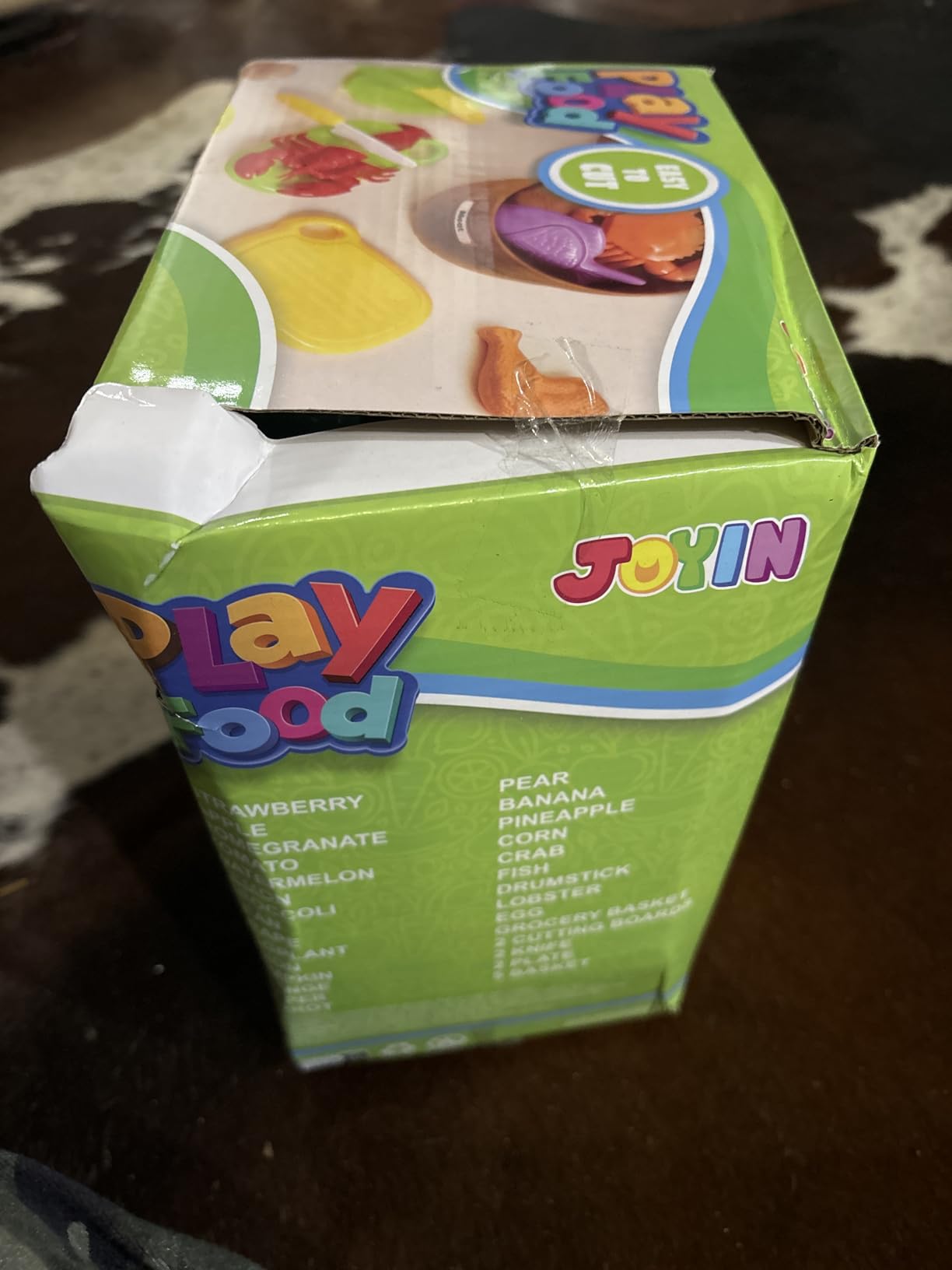 JOYIN Learning Toys Play Food Set for Kids, Cutting Food for Preschool Activities, Play Kitchen Accessories, Educational Toys, Color Sorting Set for Boys & Girls customer photo 2