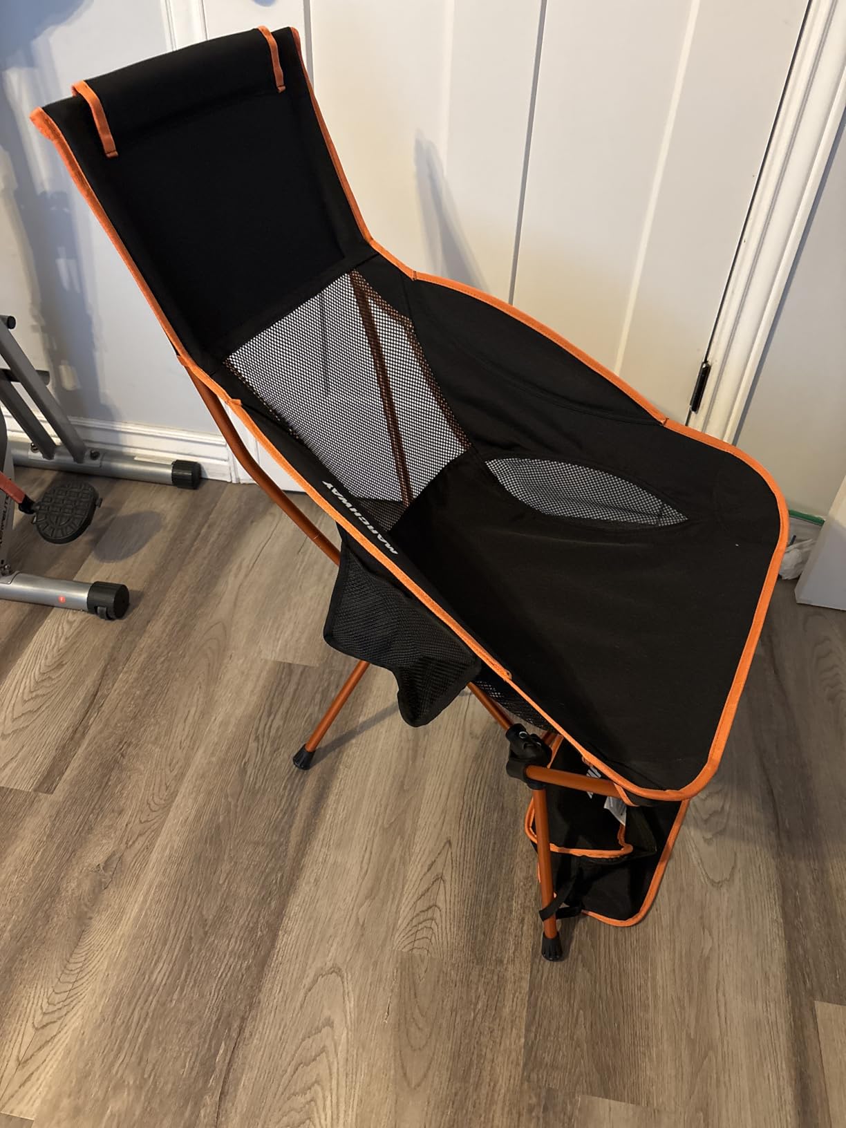 MARCHWAY Lightweight Folding High Back Camping Chair with Head Support, Stable Portable Compact for Outdoor Camp, Travel, Beach, Picnic, Festival, Hiking, Backpacking (Highback Green) customer photo 1