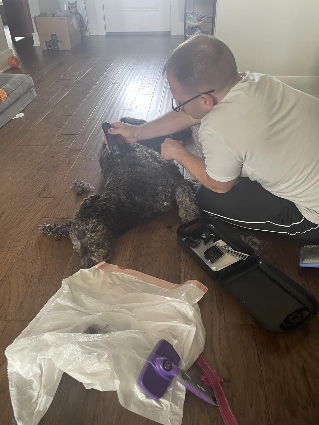 Wahl Power Pro Lithium Ion Rechargeable Cordless Dog Grooming Clipper Kit | Heavy Duty Cordless Electric Dog Clippers For Grooming Thick Coats At Home - Model 3024675 customer photo 2