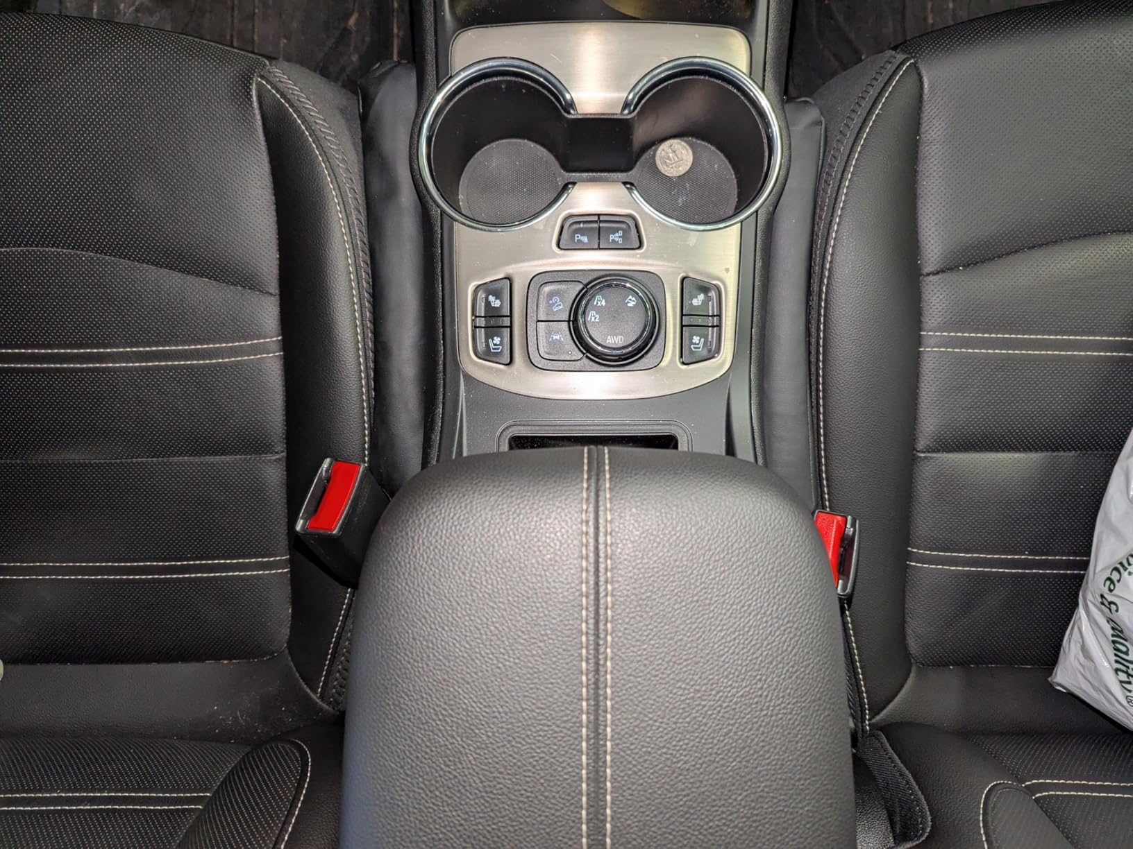 Leather Car Seat Gap Filler Universal for Car Truck SUV to Block The Gap Between Seat and Console Stop Things from Dropping 2 Sets Black customer photo 1