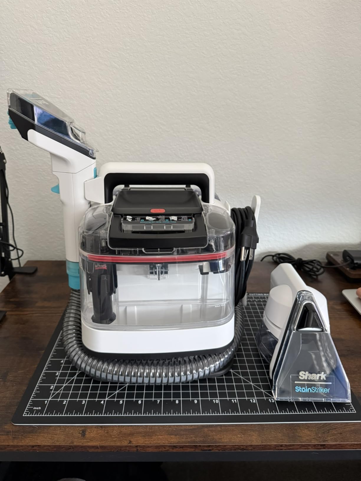 Shark StainStriker Portable Carpet/Upholstery Cleaner, 3 Tools, PX201 | For Carpet, Upholstery & Area Rugs, Stain & Odor Remover customer photo 1