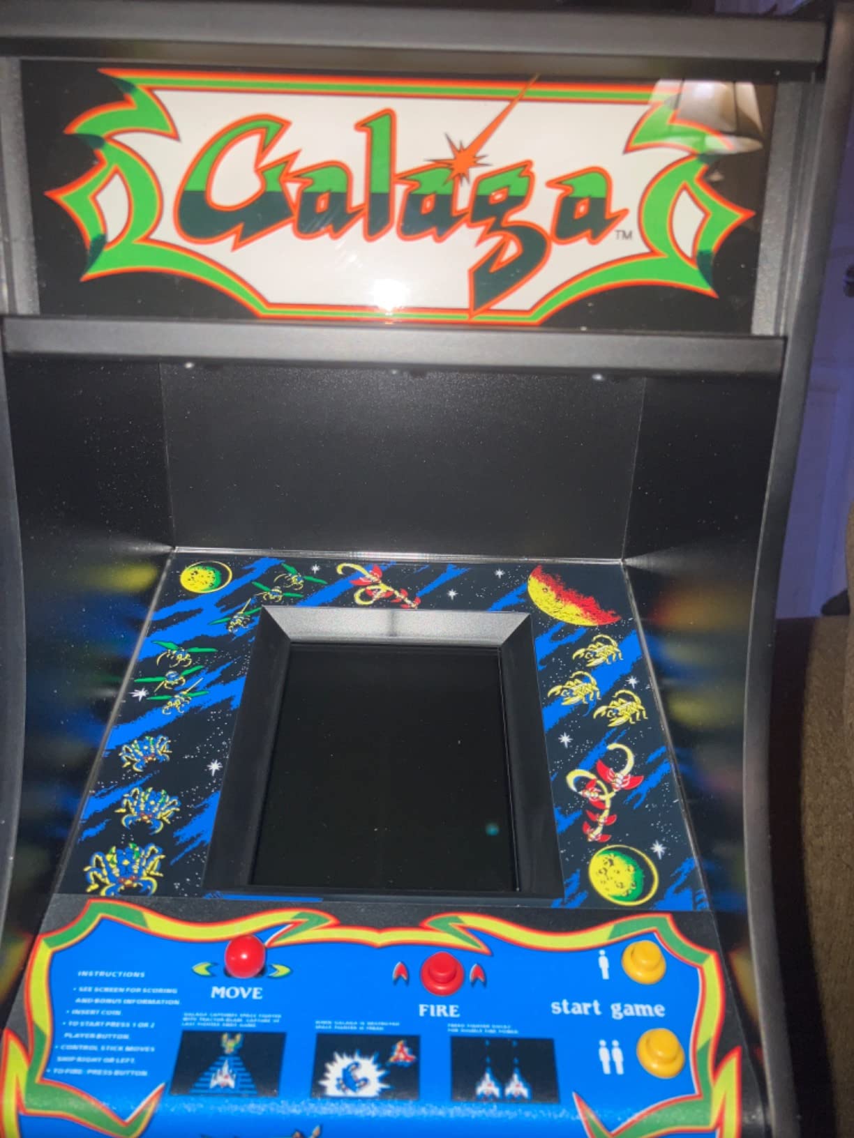 Numskull Quarter Arcades Teenage Mutant Ninja Turtles 1/4 Scale Mini Arcade | Authentic wooden cabinet, Original ROM, Rechargeable battery, 3W speakers customer photo 2