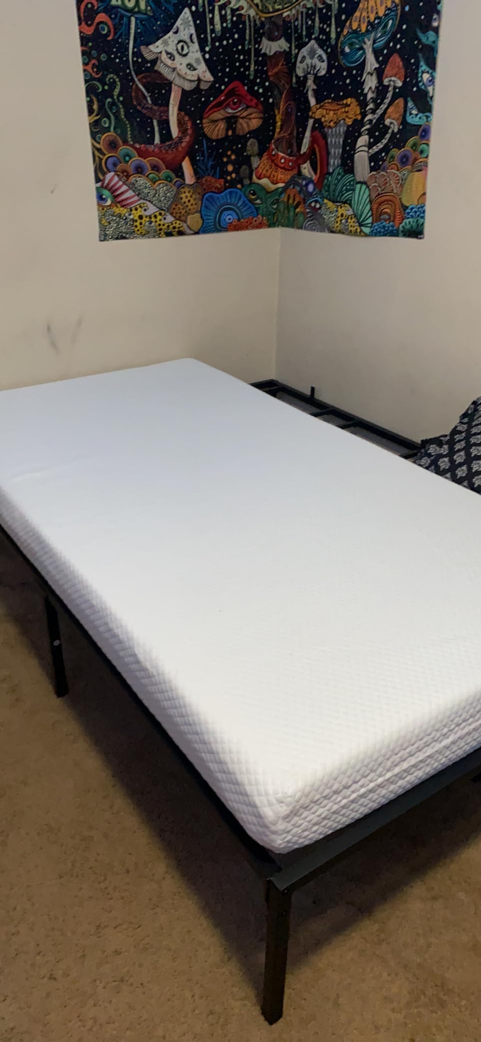 Dopinmin 6 Inch Twin Mattress for Bunk Bed Daybed Gel Memory Foam Mattress | Medium-Firm Twin Bed Mattress for Pressure Relief & Cooler Sleep, Mattresses for Kid, CertiPUR-US Certified, Bed in a Box customer photo 1