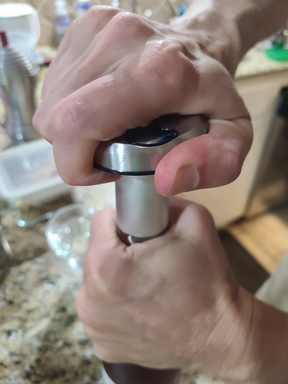 Wine Foil Cutter, Premium Stainless Steel Tool for Wine Bottles | Foil Cutter for Wine Bottles, Opener Neck Label Remover, Wine Top Seal Cutter, Wine Bottle Foil Cutter Opener customer photo 1