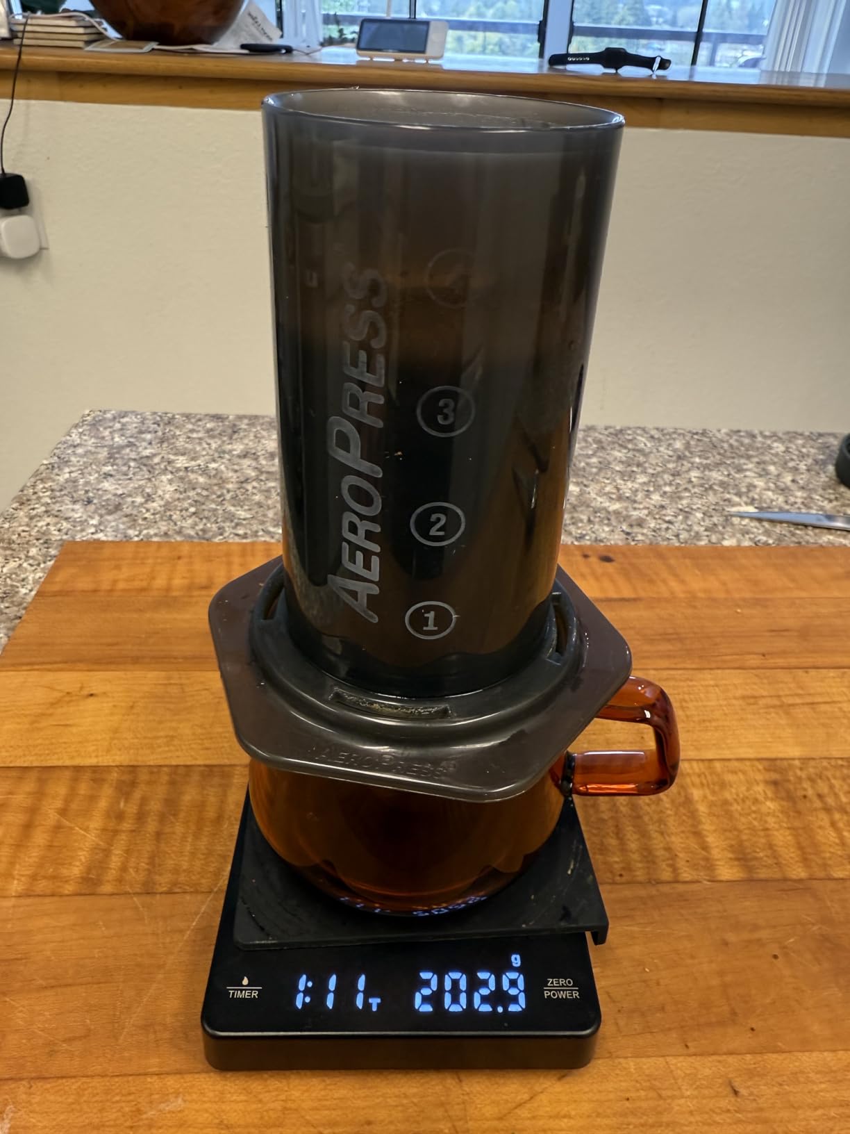 Maestri House S1 Mini Espresso Coffee Scale with Timer, 2kg/0.1g | Rechargeable Shot Scale with 0.1g Precision, Dual Timing Modes, g/oz/ml Units and ABS Design for Espresso or Pour-Over customer photo 2
