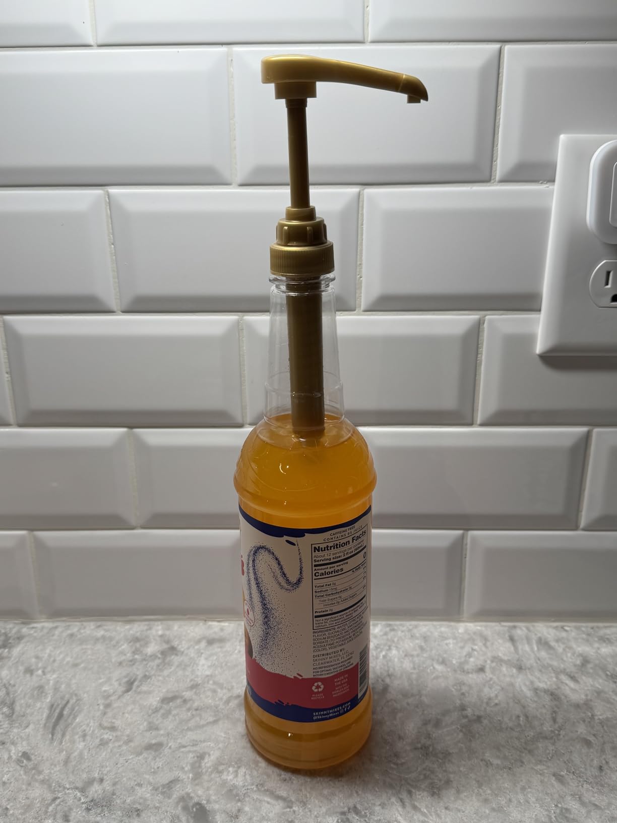VOISEN Coffee Syrup Pump, 6 Pack Gold Syrup Pump customer photo 2