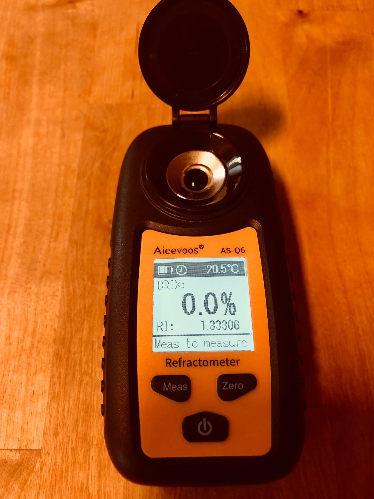 Digital Sugar Brix Refractometer brix Meter Automatic Temperature Compensation Range 0-35%, ±0.2% Precision, Perfect for Fruits, Juices, Vegetables, Drinks and Coffee customer photo 2