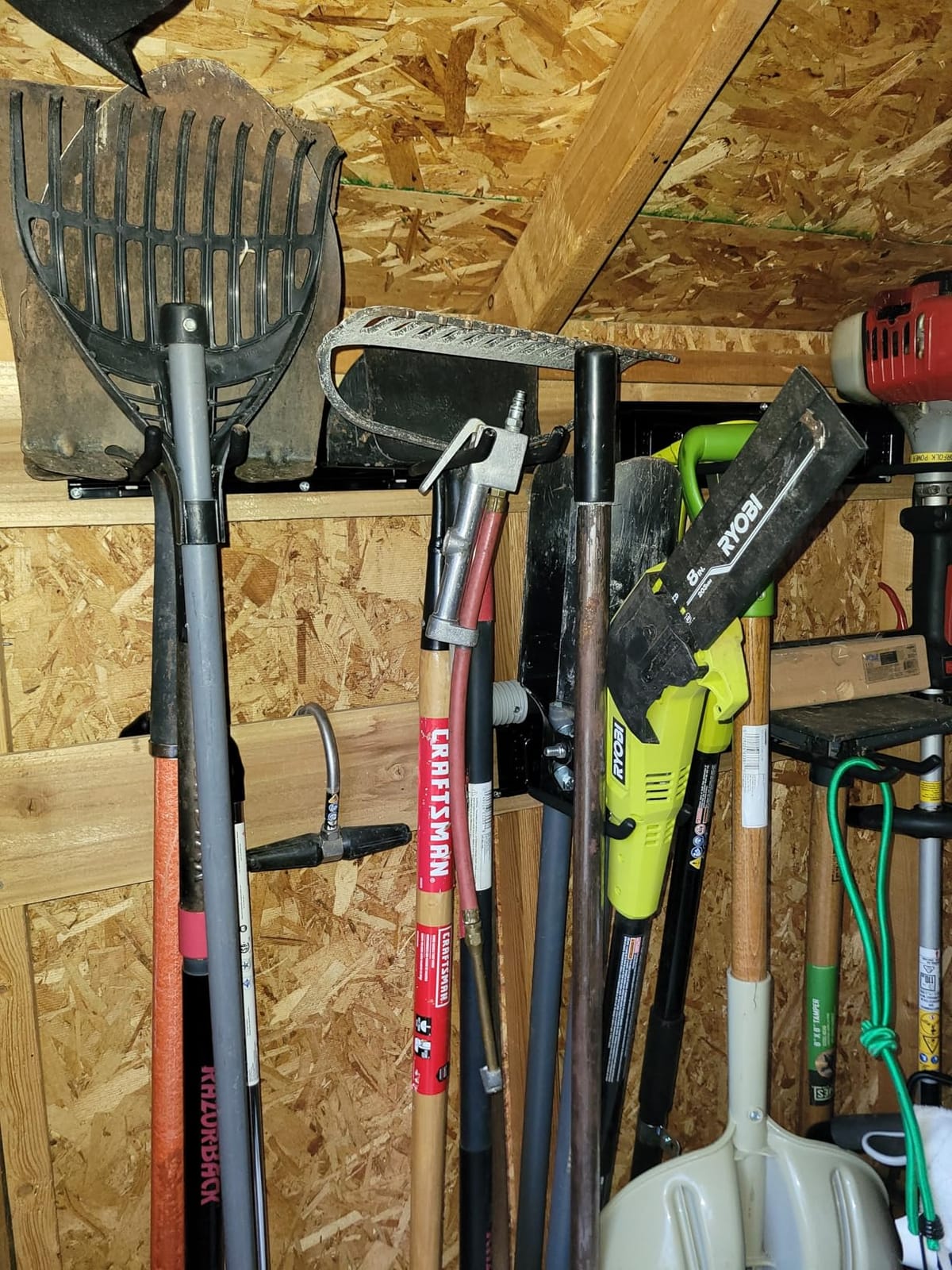 TIDYME Garage Tool Organizer Wall Mount, 48