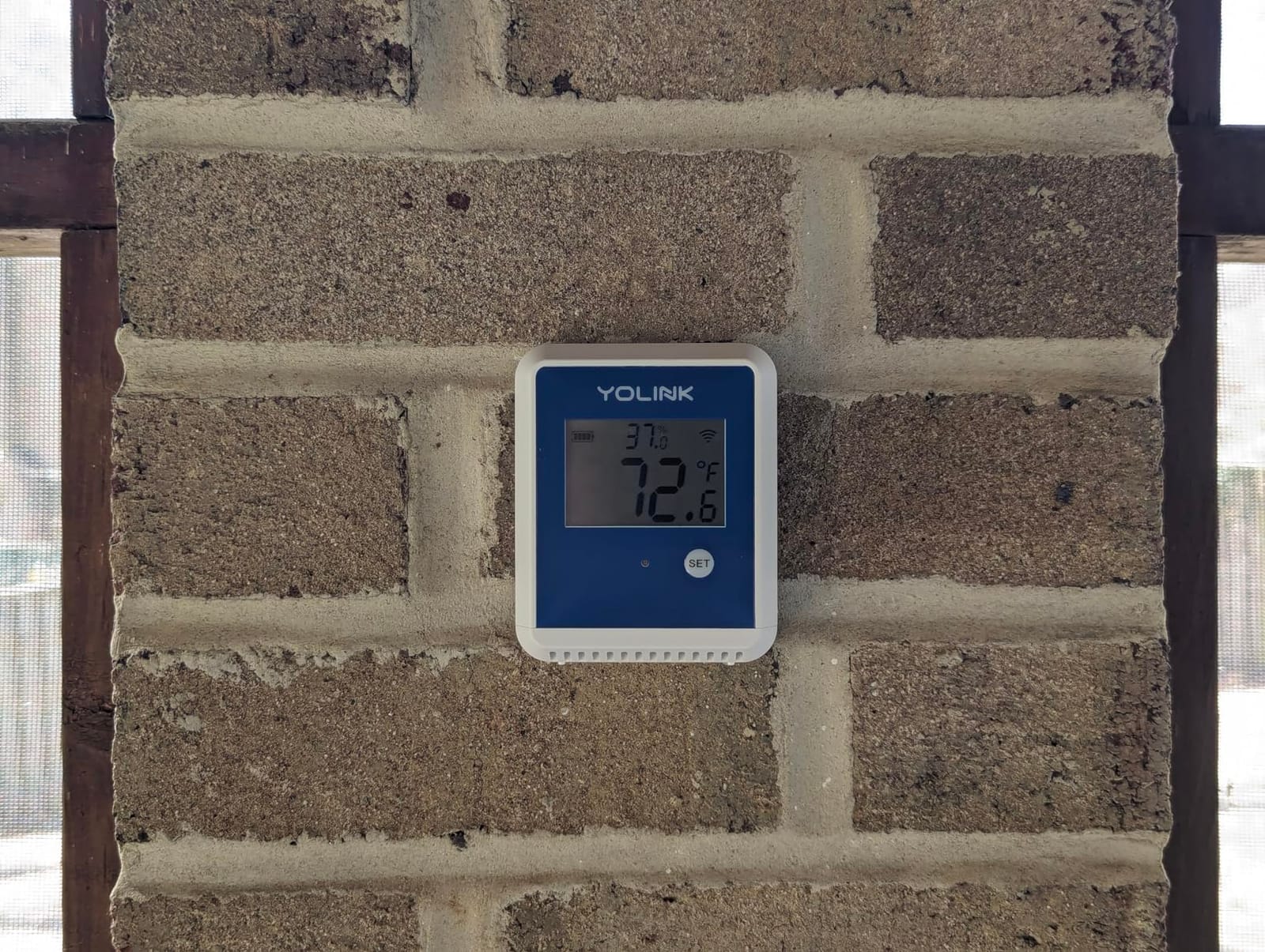 YoLink X3 Outdoor Temperature and Humidity Sensor with Data Logger, Thermometer, 1/4 Mile Range, 5+ Years Battery Life, Emails, Text, App Alerts, Alexa, IFTTT. Hub Required! customer photo 1