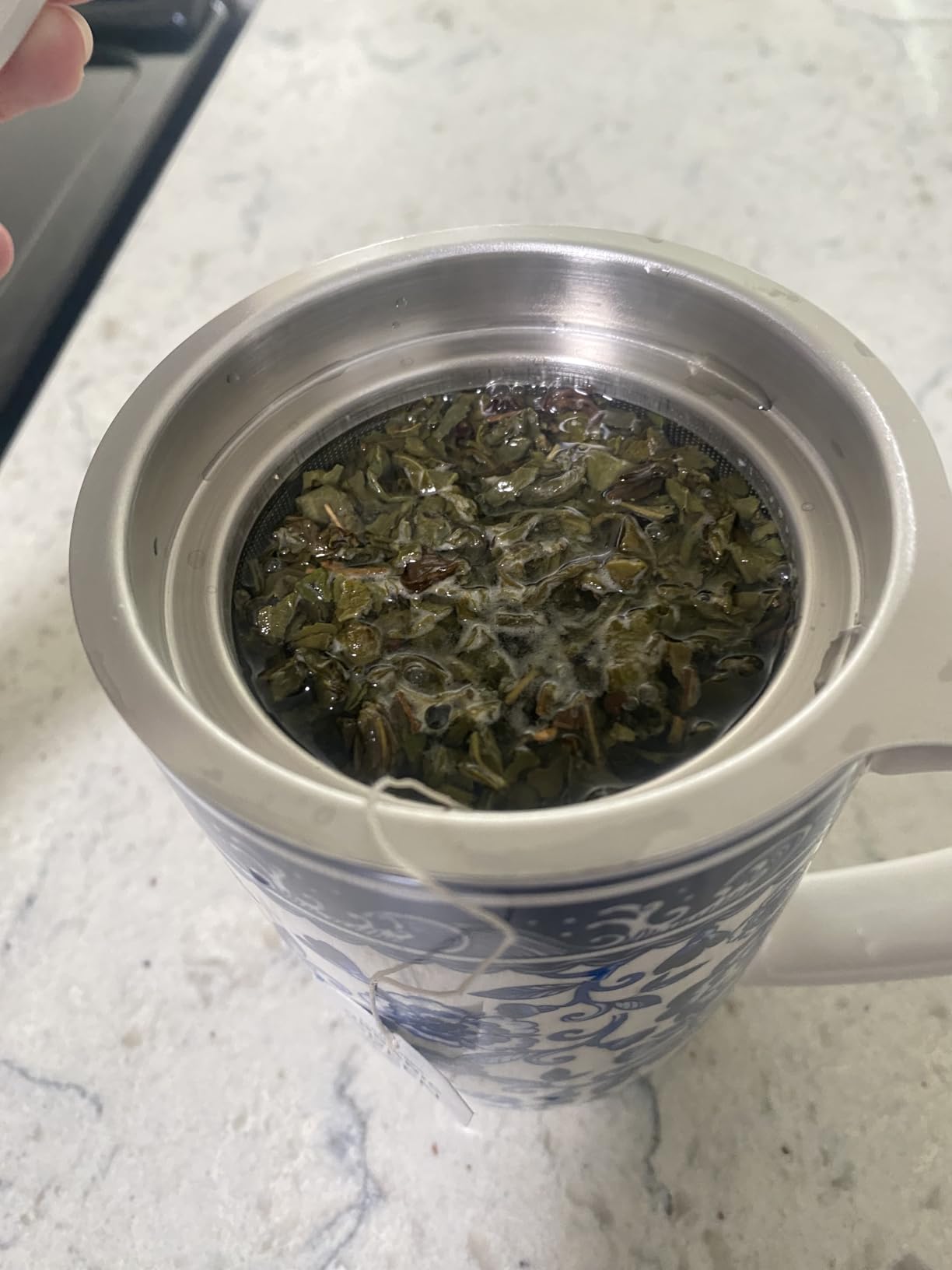 AmorArc Tea Cup With Infuser and Lid, 18oz Loose Leaf Tea Mug With Steeper customer photo 2