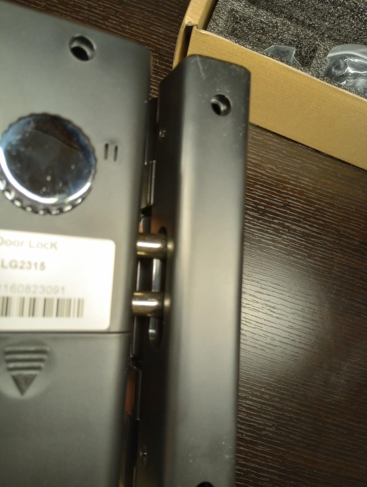 Smart Glass Door Locks, Perfiware Biometric Fingerprint 4in1 Glass Gate Locks LG2215, No Drill Keyless Entry Door Locks customer photo 1