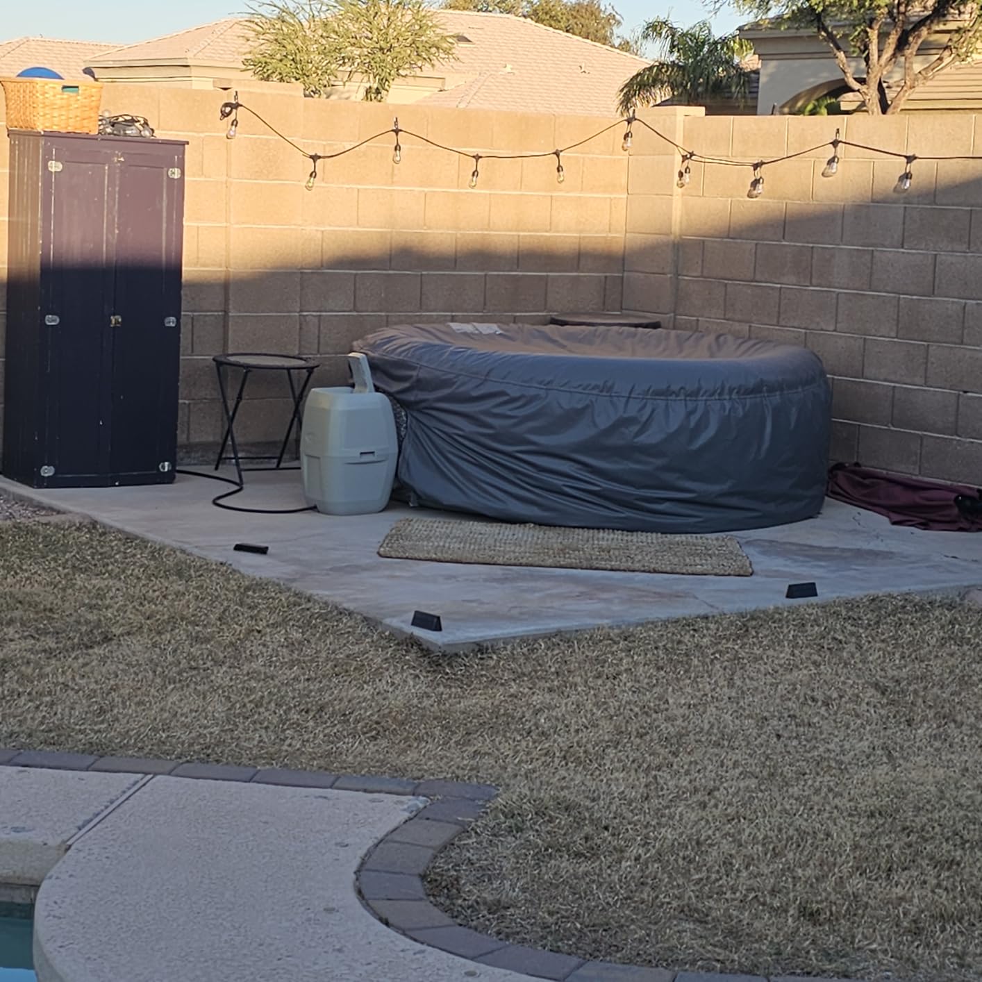 Coleman SaluSpa Sicily Energy-Efficient 5-7 Person Inflatable Hot Tub | Freeze Shield Technology, 180 Soothing Jets, 85