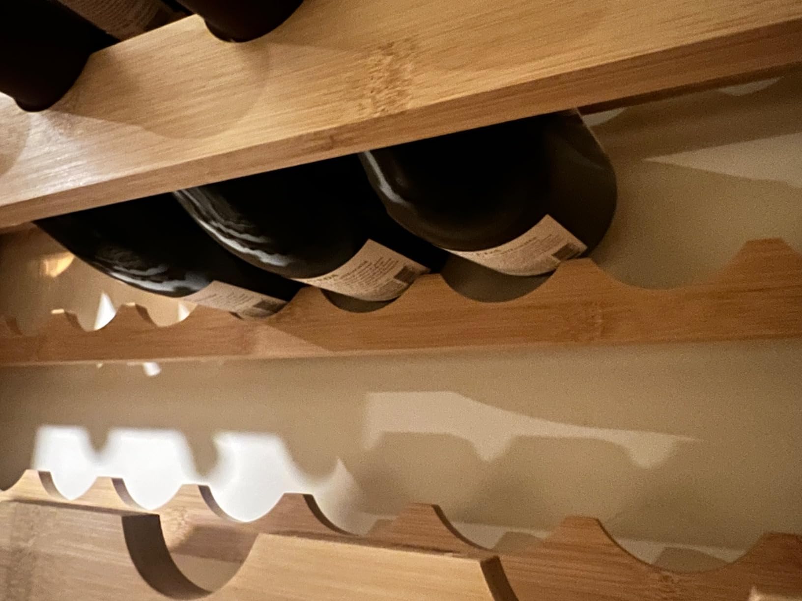 NutriChef 108 Bottle Stackable Modular Wine Rack, Upgraded 1