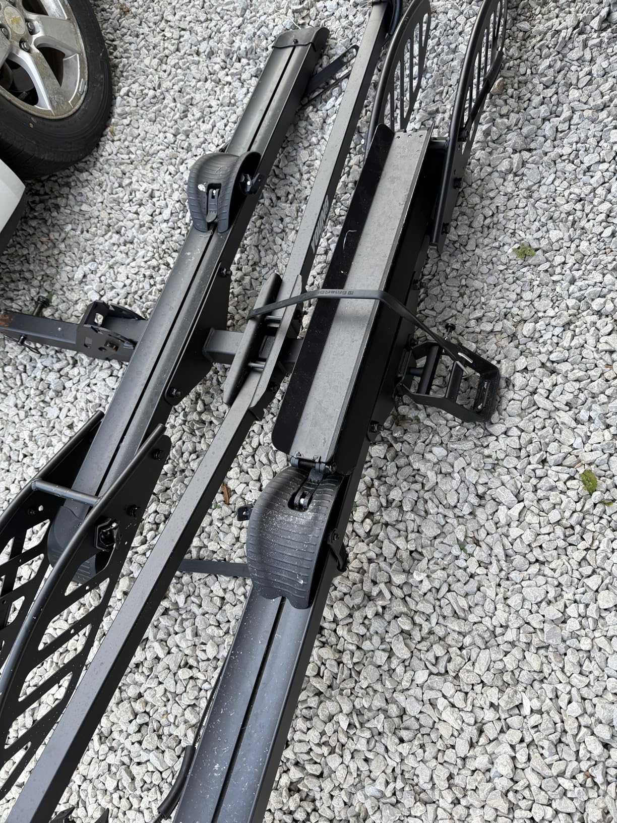 Young Electric Ebike Rack with Ramp 200 lbs 2-Bike Rack Hitch Mount customer photo 1