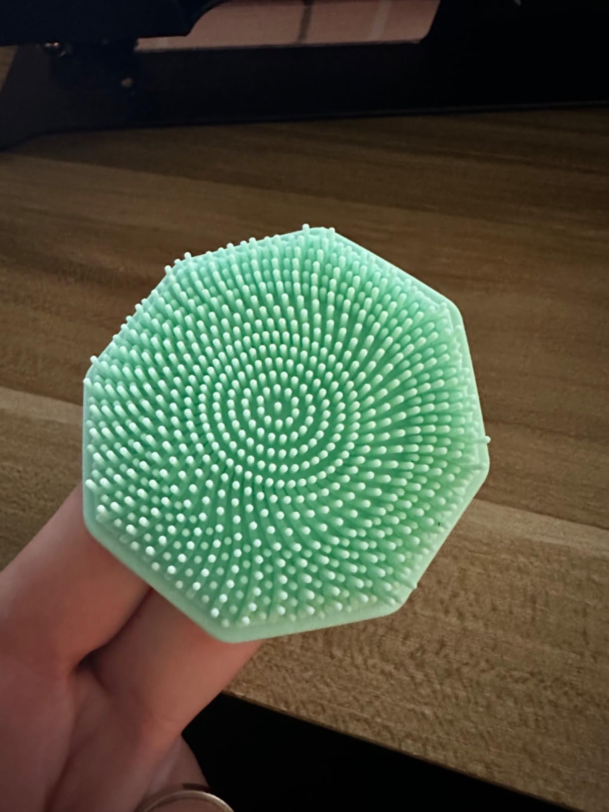 Sud Scrub Antimicrobial Silicone Face Scrubber - Gentle Face Exfoliator for Sensitive Skin, Eco Friendly Facial Cleansing Brush customer photo 2
