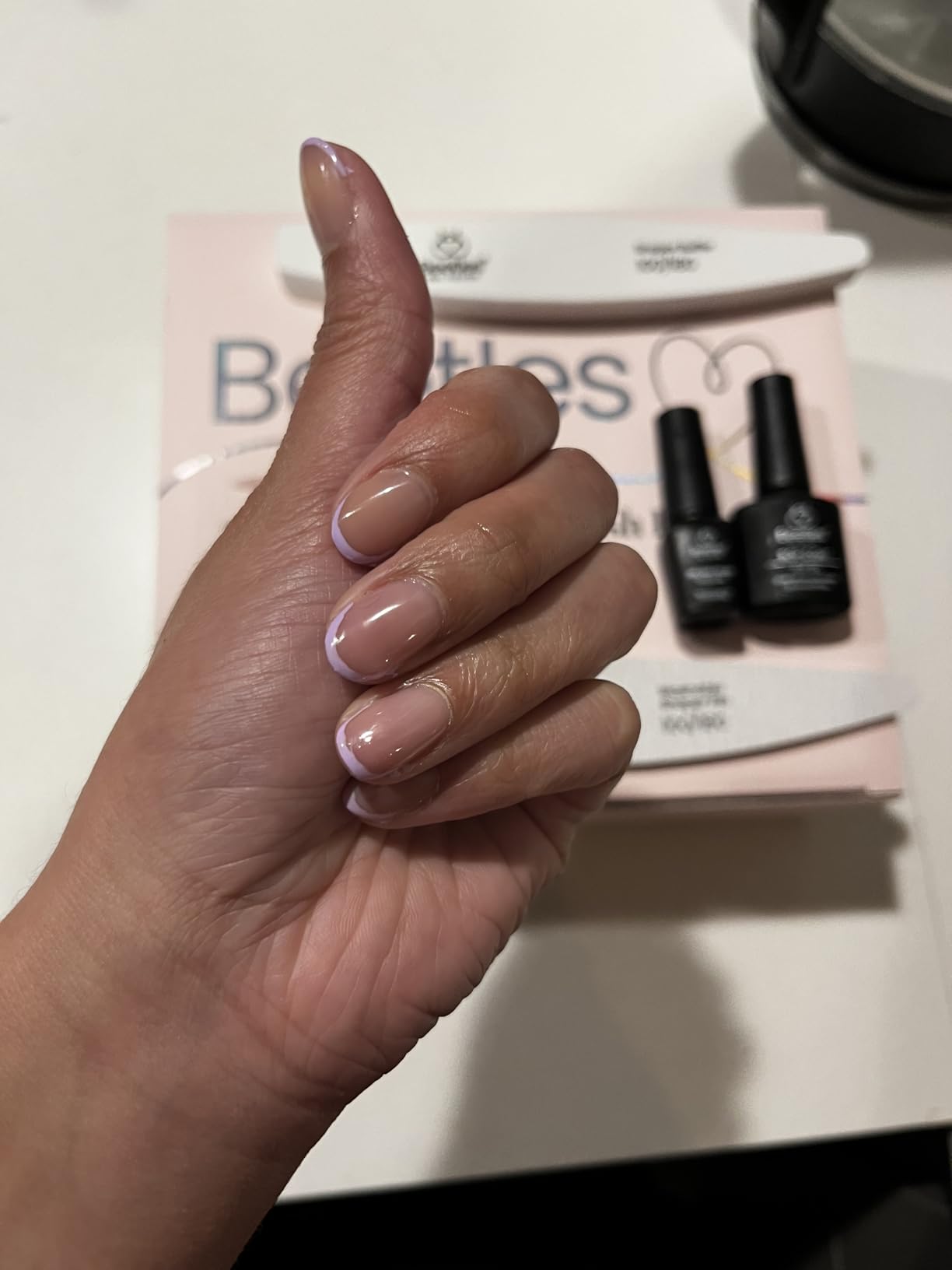 Beetles 44pcs Gel Nail Polish Set, Colorful Muse Collection, 36 Fall Colors | With Base Gloosy Matte Glitter Top Coat, Pink Nude Red Yellow Green Black White Gel, UV LED Needed Salon DIY Home Gifts customer photo 2