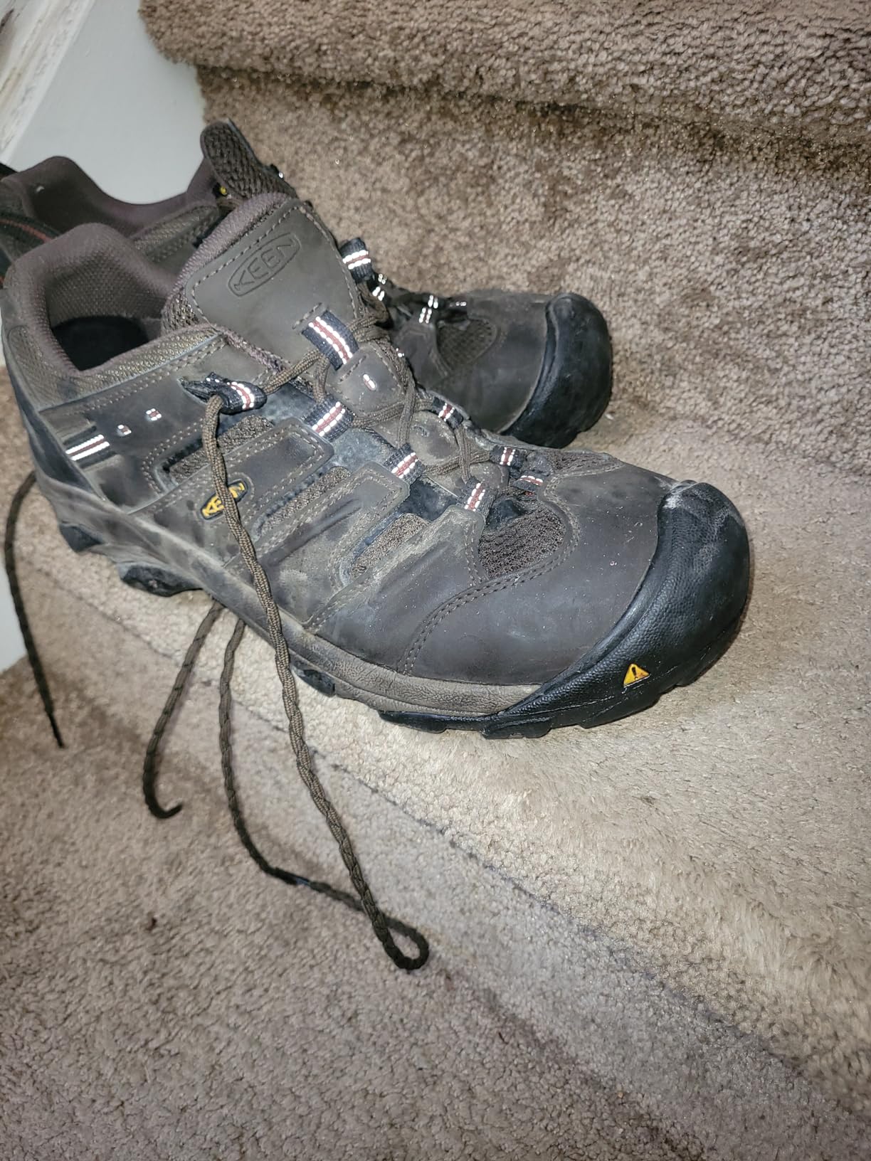 KEEN Utility Men's Lansing Low Height Steel Toe Work Shoes customer photo 1