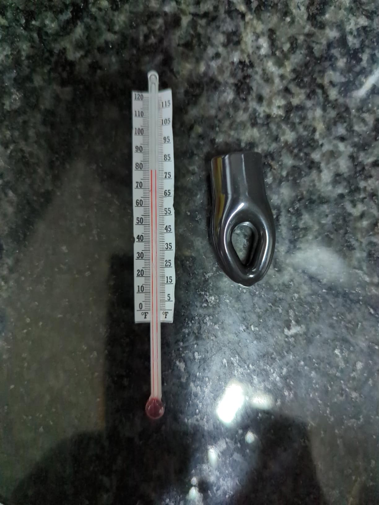 Brewing America Glass Floating Thermometer Homebrew Beer Winemaking 0-122F USA-Made customer photo 2