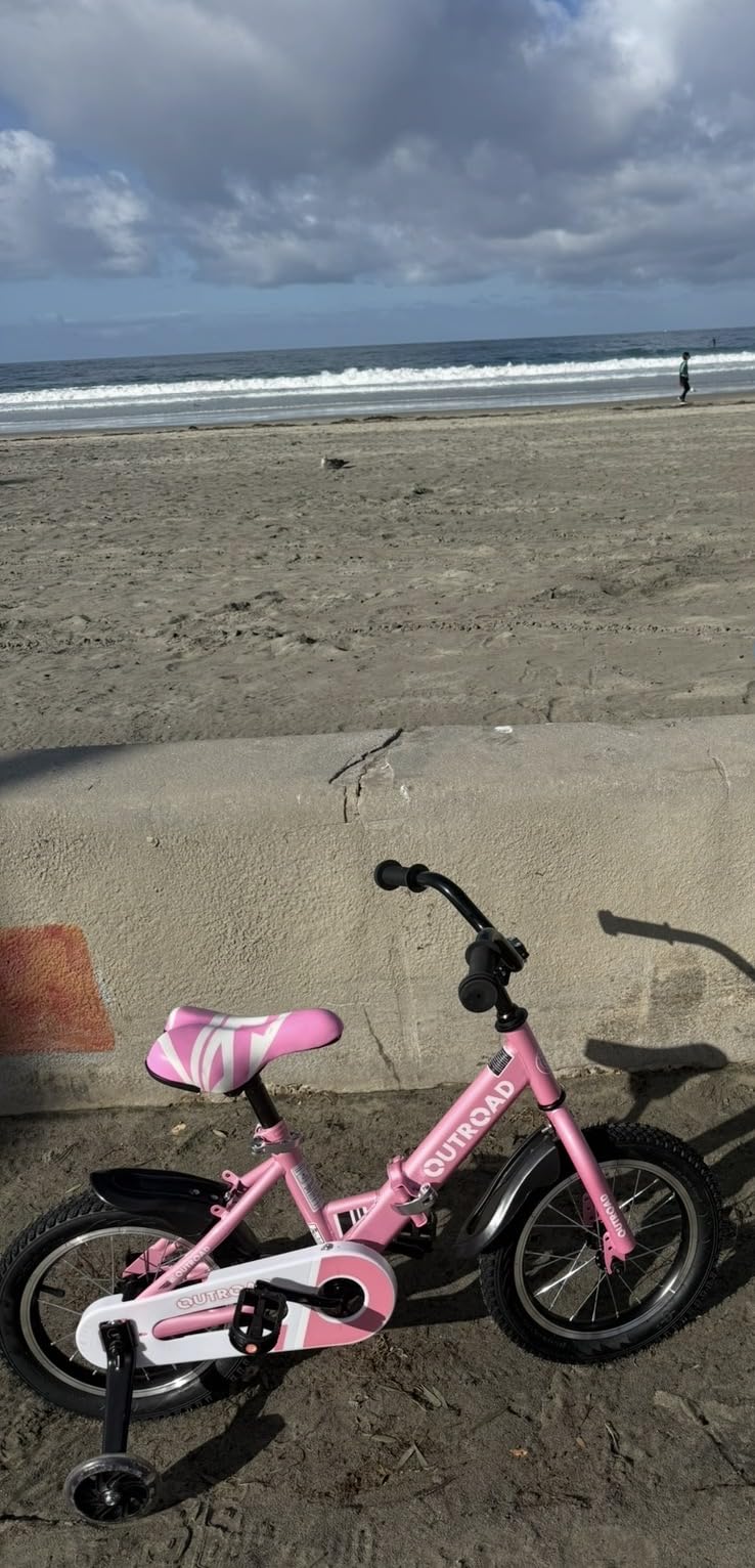 Max4out Folding Kids Bike for 3-9 Years Old Boys and Girls Bicycles with Flash Lighting Training Wheels 14/16/18 Inch customer photo 1