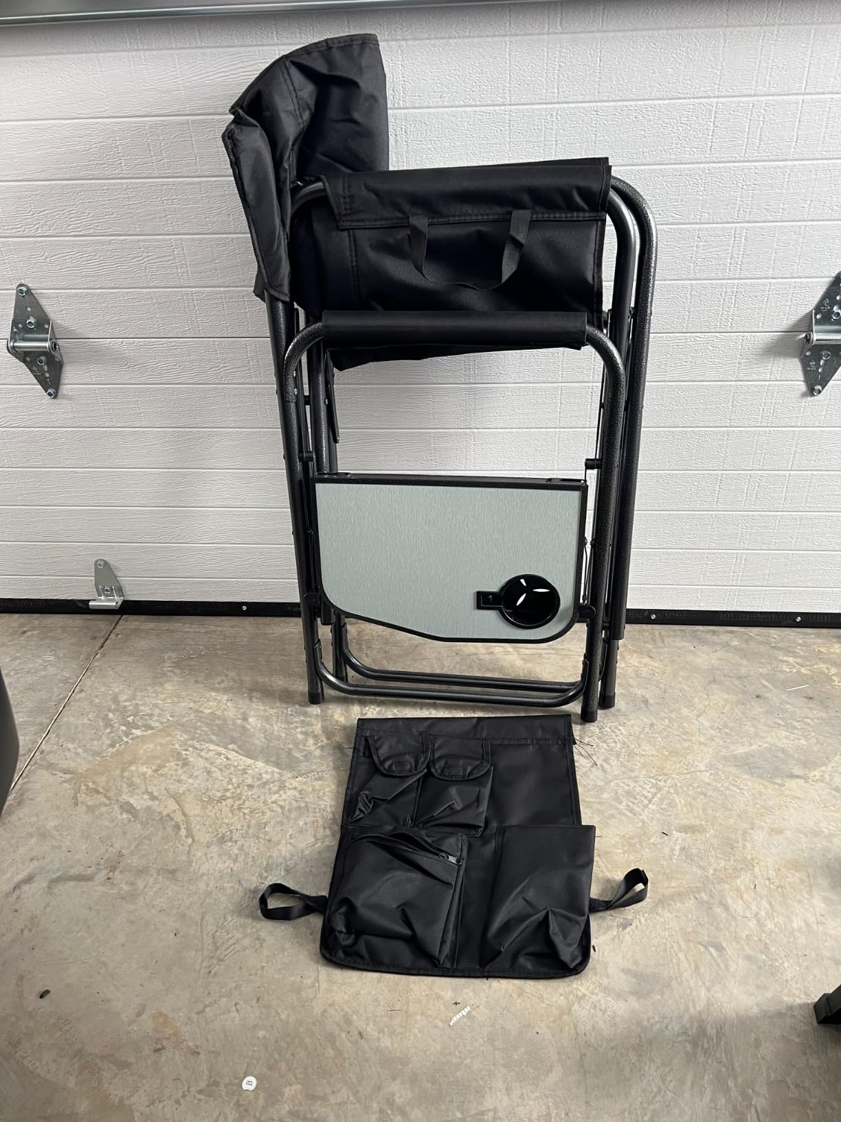 Yestomo Directors Chair, Camping Chairs for Adults, Heavy Duty Side Table, Lawn Chairs with Side Pockets Carry Straps customer photo 2