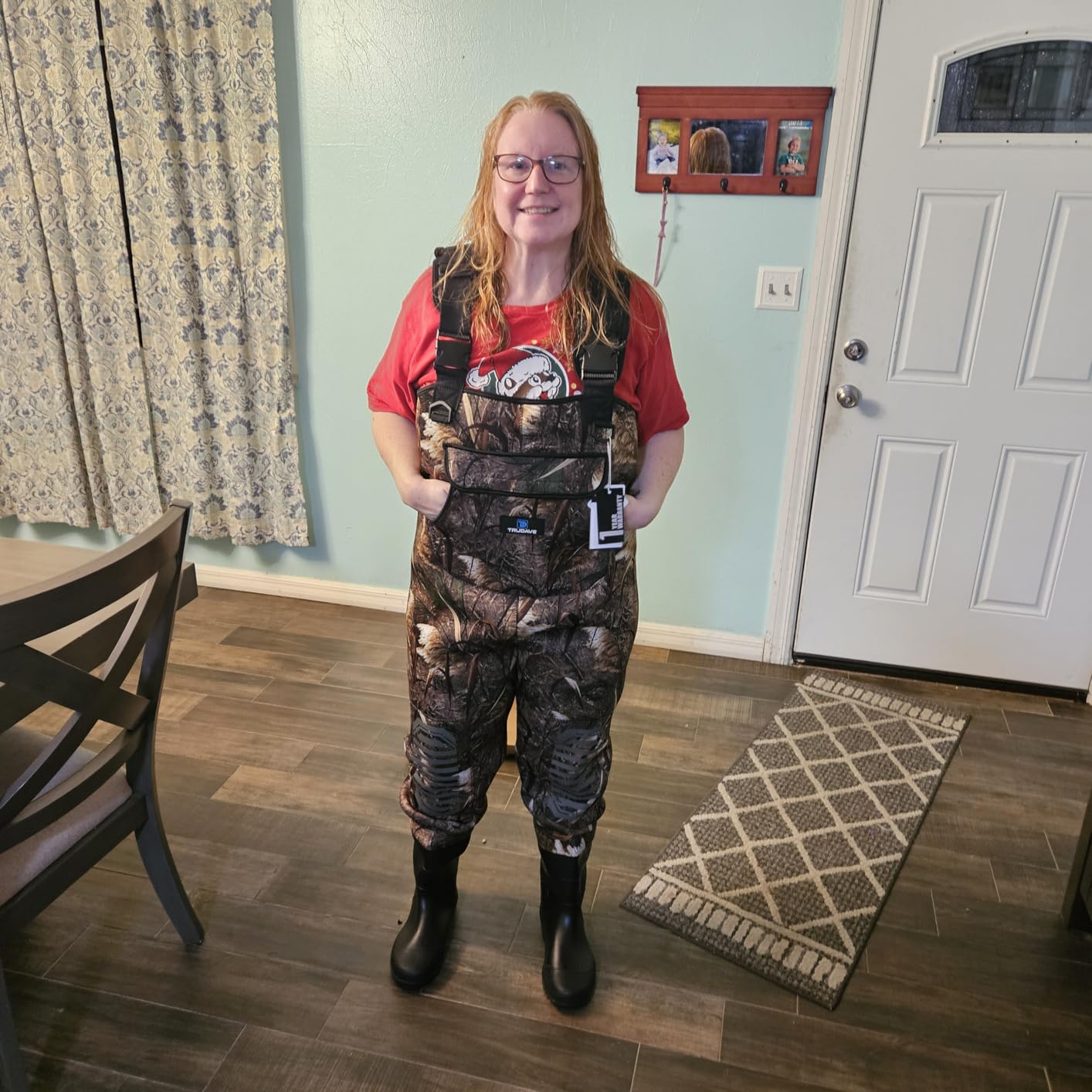 Trudave Chest Waders for Men & Women Waterproof, Fishing Neoprene Waders, Hunting Waders with Boots customer photo 1