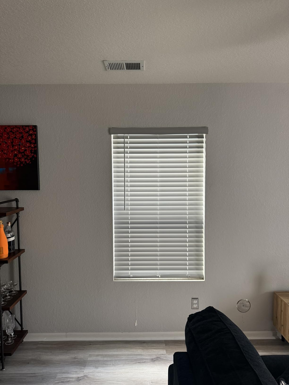 Cordless Faux Wood Blinds, 35