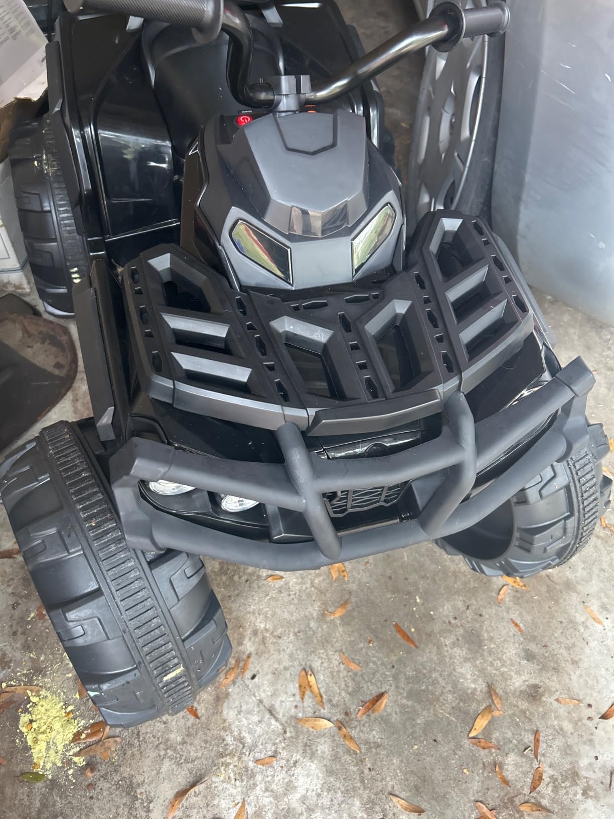 Best Choice Products 12V Kids Ride-On Electric ATV, 4-Wheeler Quad Car Toy w/Bluetooth Audio, 3.7mph Max Speed, Treaded Tires, LED Headlights, Radio - Blue customer photo 1
