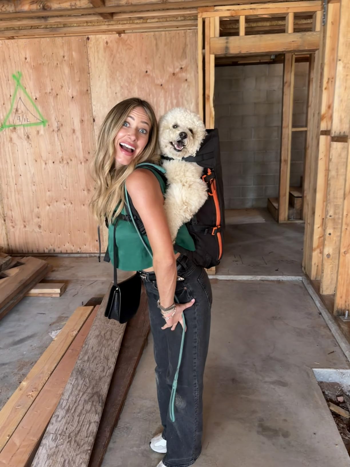Little Chonk Maxine One Dog Backpack Carrier for Medium Dogs (Black) | Adjustable & Ergonomic Pet Carrier, Built to be Safer, Hands Free Travel & Hiking, Front Facing, Featured in Wired Magazine customer photo 2