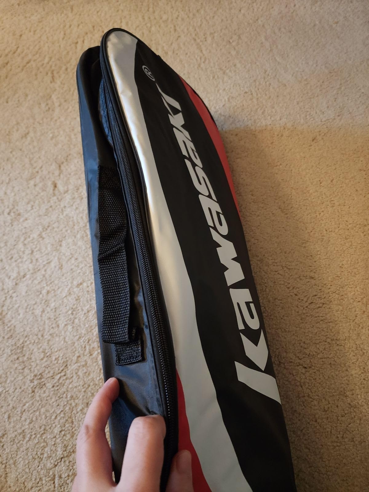 Kawasaki Professional Graphite Shaft Badminton Set of 2 with Shuttlecocks and Carry Bag customer photo 2