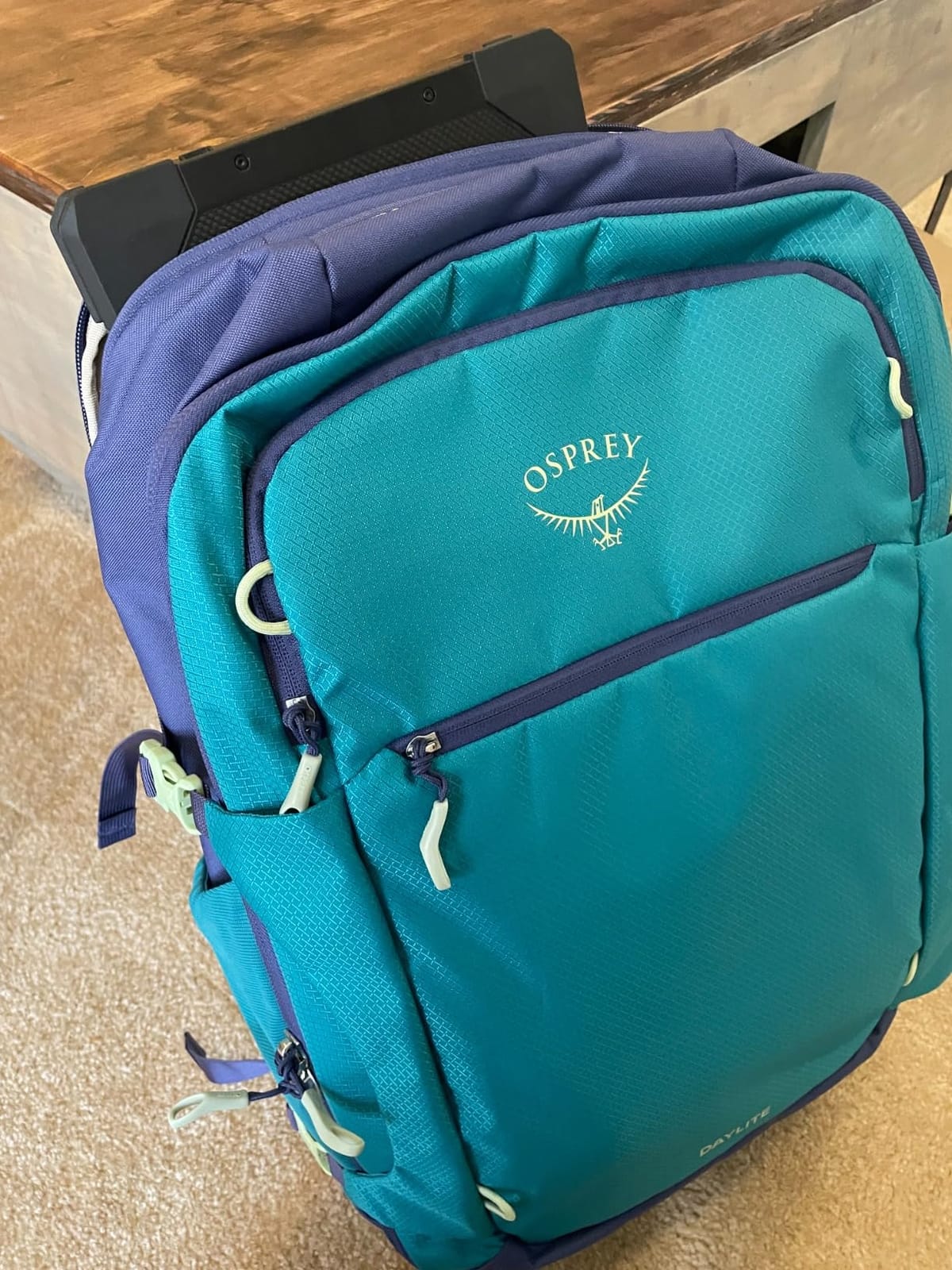 Osprey Daylite 44L Carry-On Travel Pack, Black, Travel Backpack, Carry On Bag, Laptop Sleeve, Personal Item, Flight Friendly customer photo 2