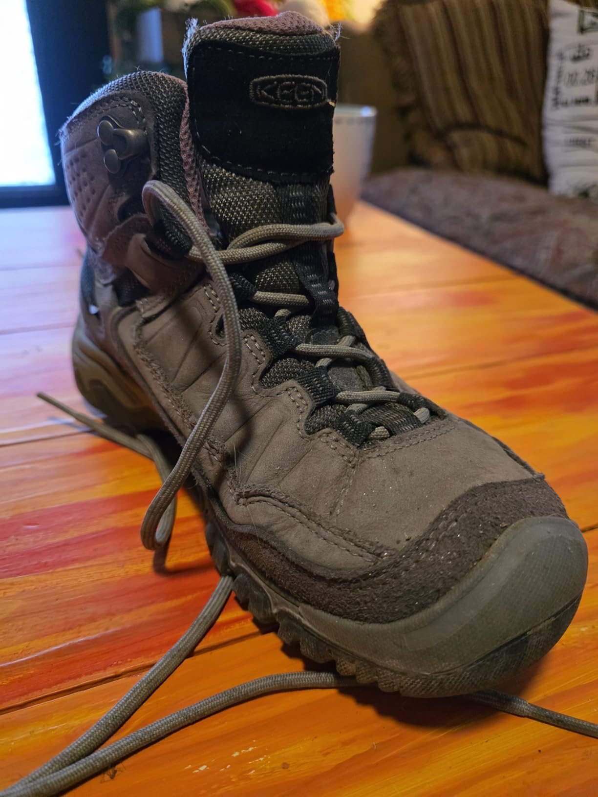 KEEN Women's Targhee 4 Mid Height Durable Comfortable Waterproof Hiking Boots customer photo 1