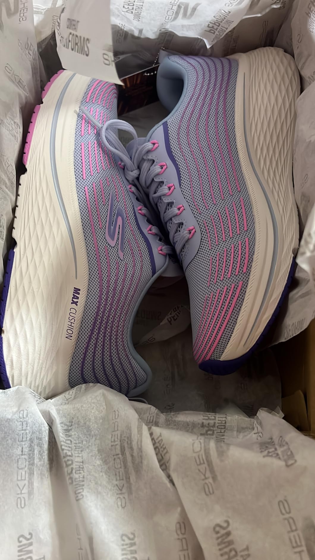Skechers Women's Max Cushioning Elite 2.0 Sneaker | Max Cushioning, Air-Cooled Goga Mat Insole, Ultra Go Midsole, Natural Rocker Technology, Machine Washable customer photo 1