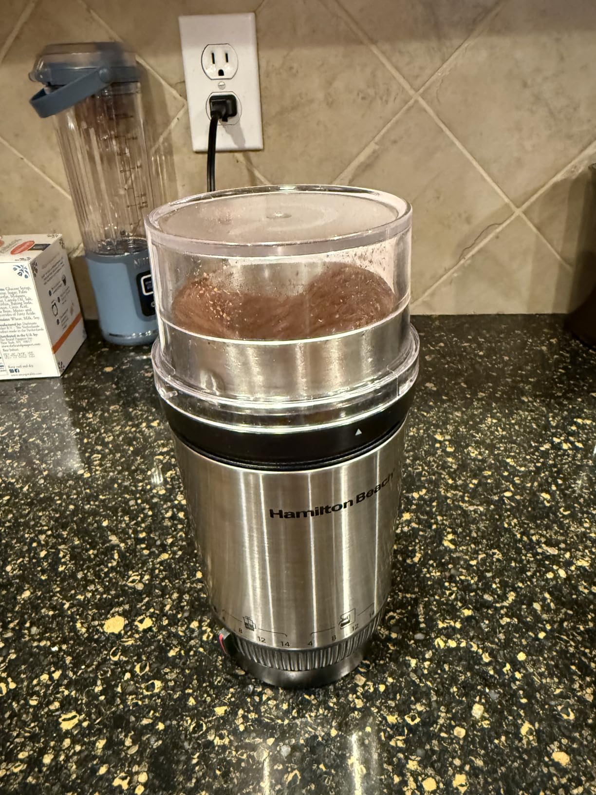 Hamilton Beach Custom Grind Electric Coffee Grinder For Up To 14 Cups | Grinds Coffee Beans, Spices & More | Hands-Free Operation, Auto Shutoff | Easy-Clean Removable Chamber | Stainless Steel customer photo 2