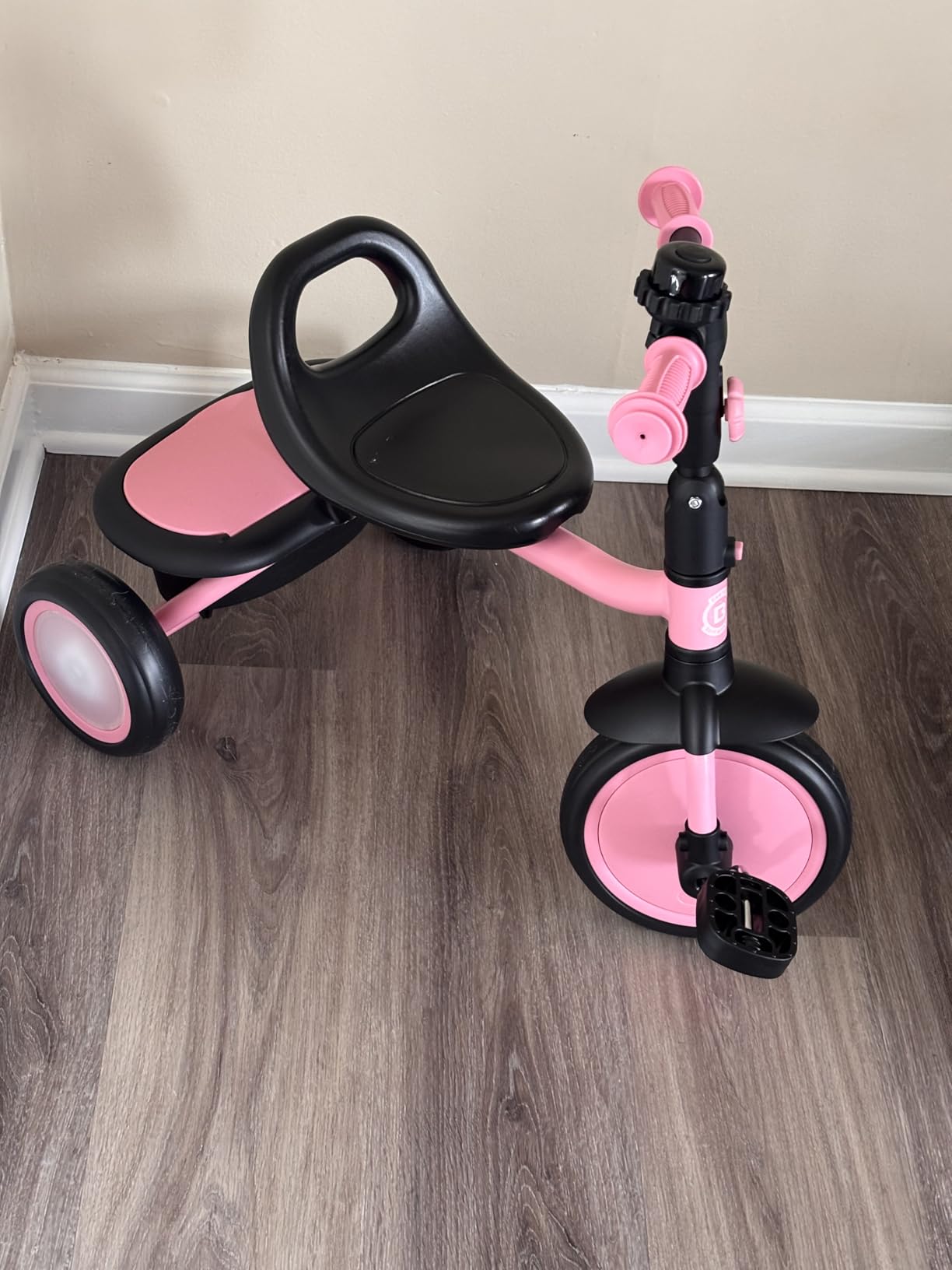 besrey Toddler Tricycle with Bell, for Ages 18 Months to 5 Years | Kids Trike for Indoor and Outdoor Play, First Bike and Riding Toy for Toddler Boys and Girls, Birthday Gift customer photo 2