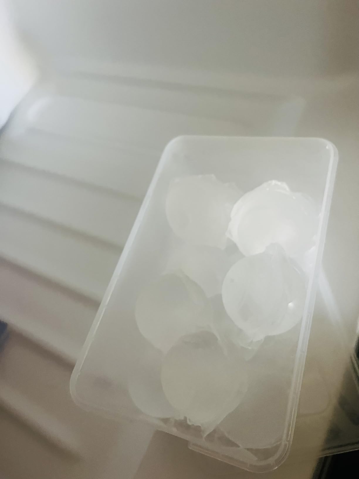 WIBIMEN 1.9-Inch Large Ice Cube Molds, 2-Pack Round Ice Ball Molds | Makes 12 Ice Spheres, Includes Storage Container and Tongs, Easy Fill and Twist Release for Whiskey, Bourbon and Cocktails customer photo 2