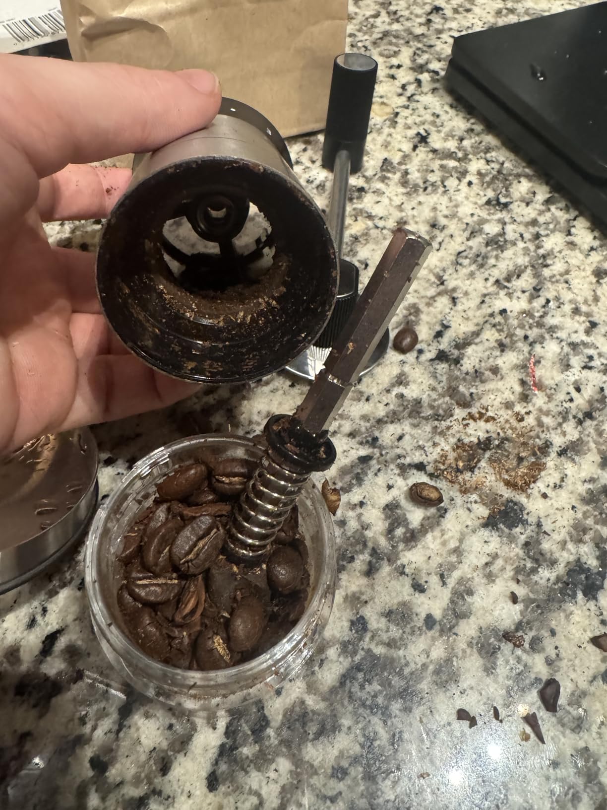 Coffee Pour Over Set, Dripper Pour Over Coffee Maker Kit with Kettle | Complete Coffee Maker Set with Pour Over Scale and Manual Coffee Grinder, Coffee Dripper and Filter Set, Coffee Gift Set customer photo 1