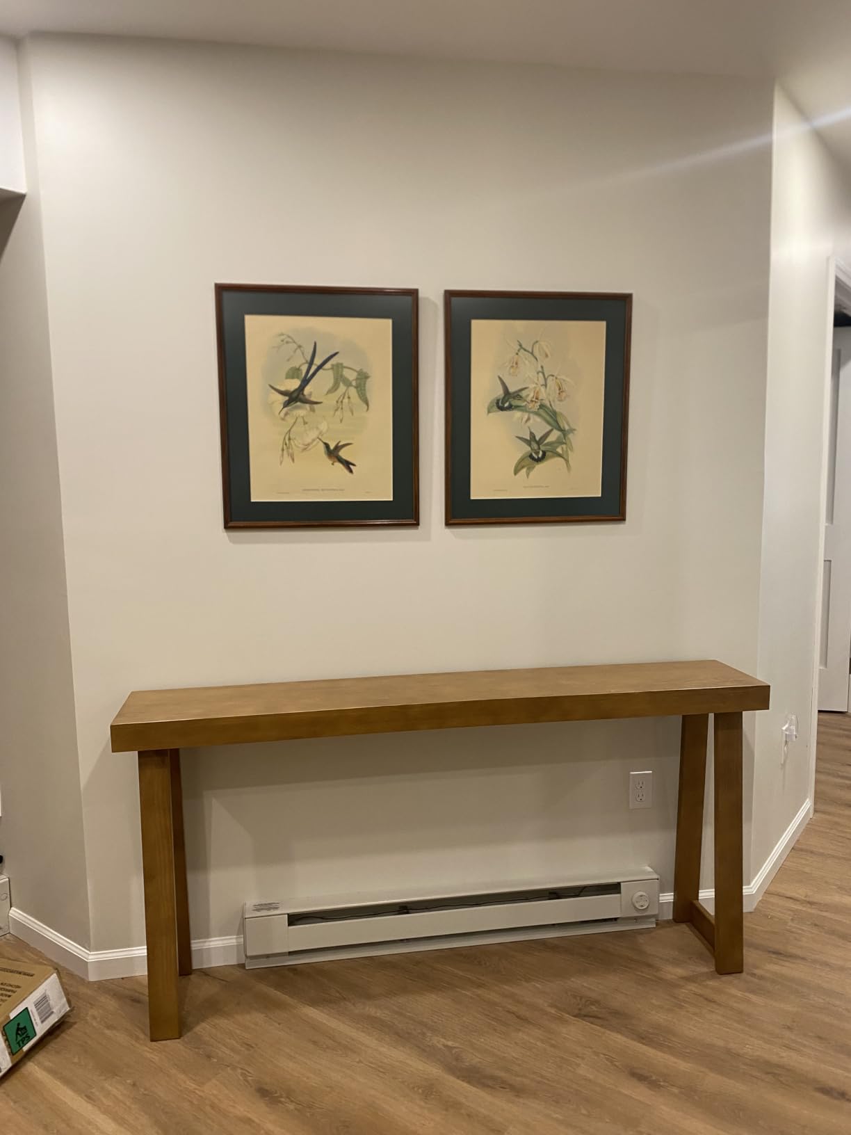 Plank+Beam Classic Console Table, 56 Inch, Blonde | Non-Toxic Finishes, Versatile Design, Elegant Details, Easy Assembly, Quick Setup, Solid Wood customer photo 2