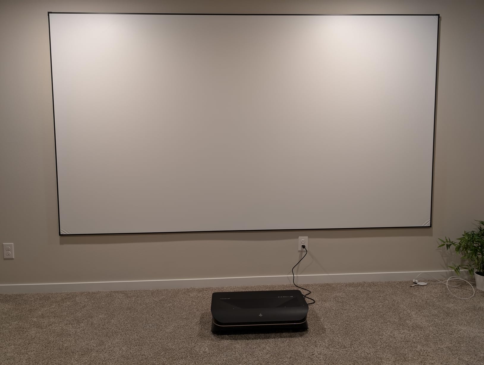 AWOL VISION LTV-3000 Pro 4K 3D Ultra Short Throw Triple Laser Projector, Dolby Vision & Atmos, HDR10+, 150 inch UST Laser TV Home Theater Projector customer photo 2