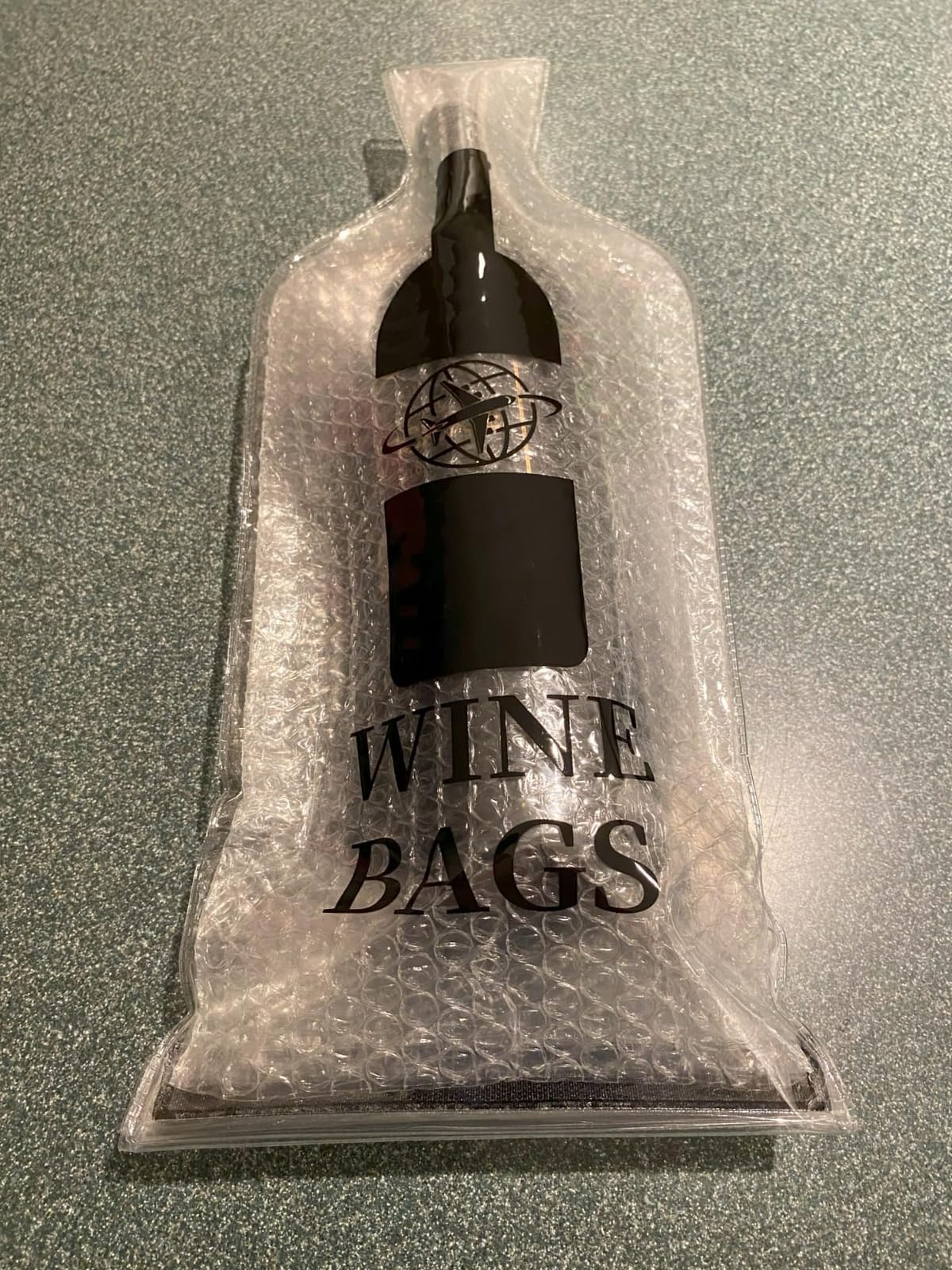 3 Pack Wine Bottle Travel Bags 19x7 Inch Leak Proof for Airplane Cruise | Protector bags with PVC shell and cushioned inner layer, triple seal with double zip lock customer photo 2