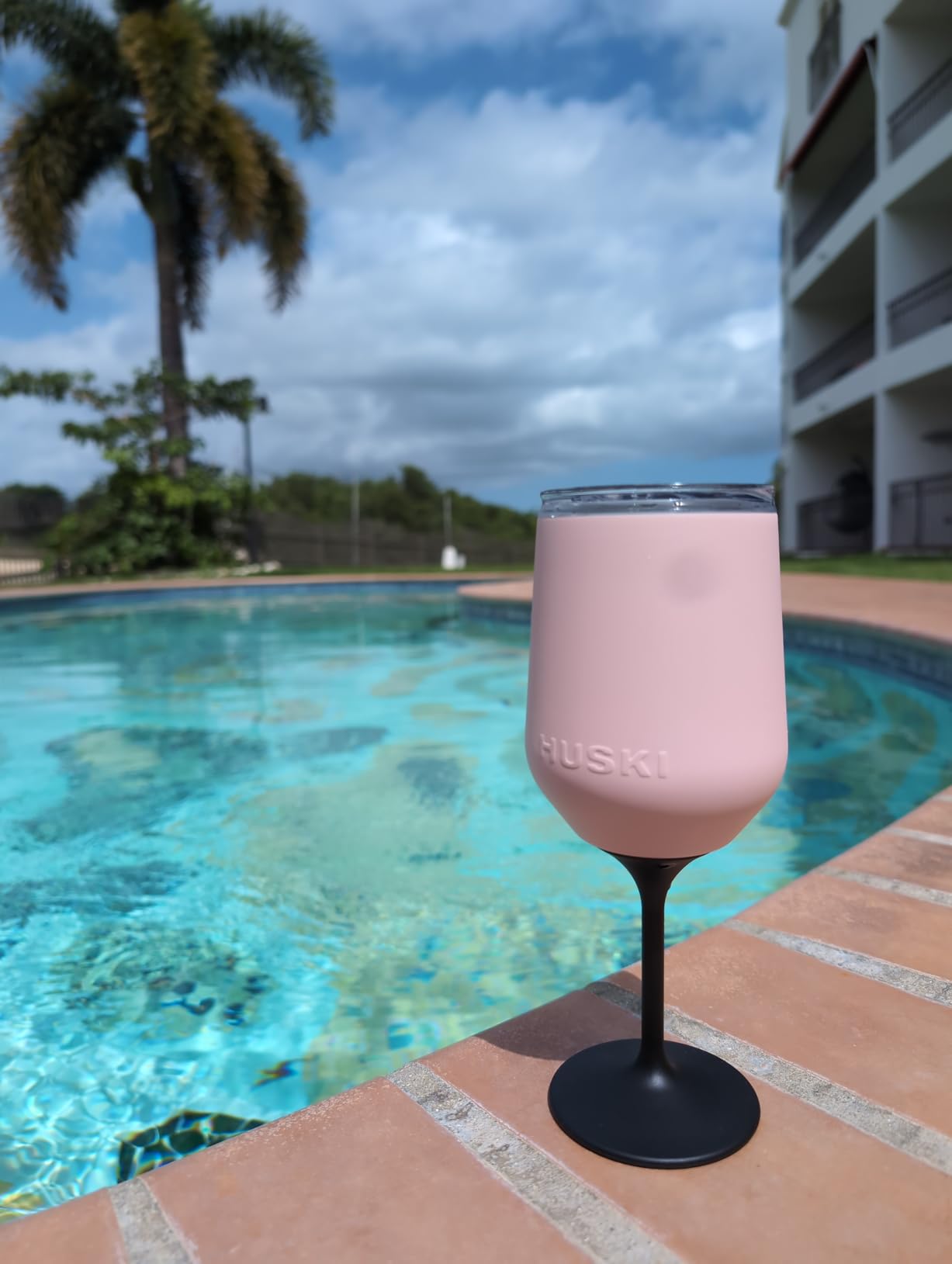 Huski Wine Tumbler 2.0 | NEW | Award-winning Design with Detachable Stem | Premium Stainless Steel Wine Glass with Lid | Triple Insulated Tumbler | 12oz Capacity | Great Gift (Brushed Stainless) customer photo 1