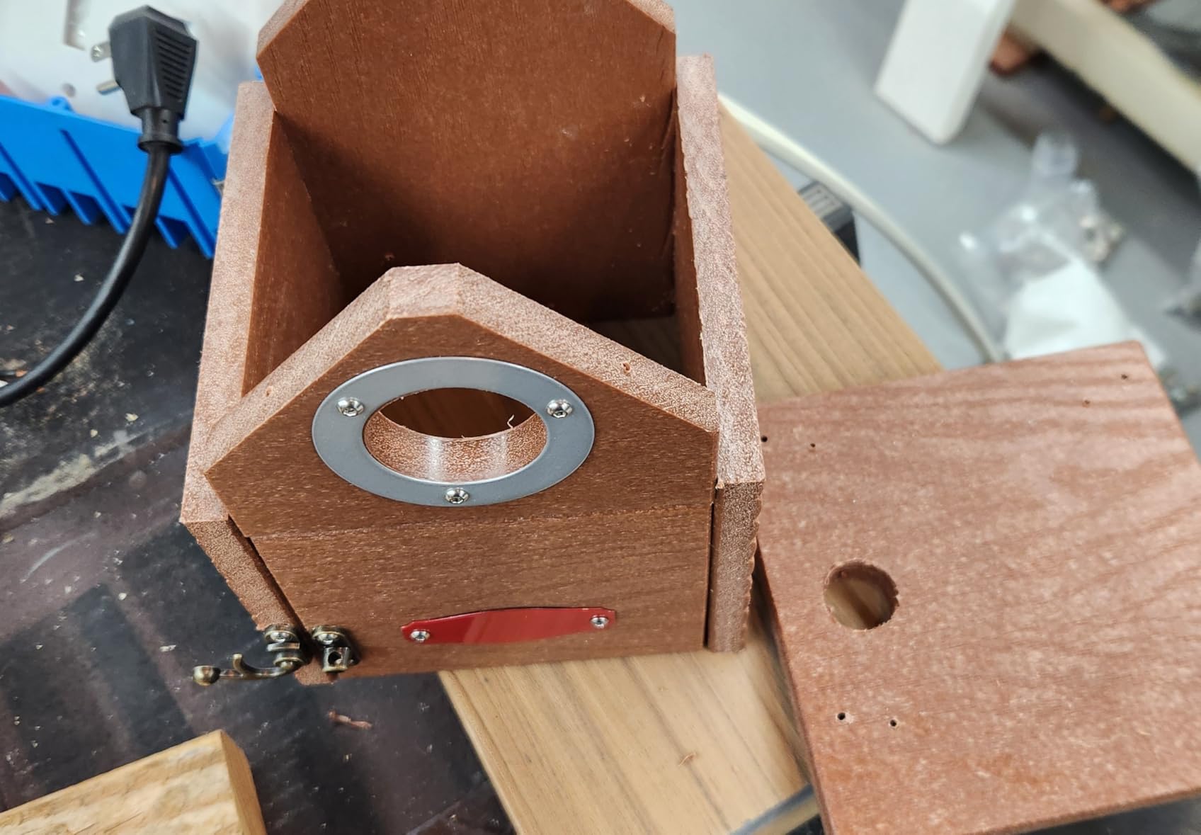 Kingsyard Bluebird House with Predator Guard, Recycled Poly Lumber Weather-Resistant Outdoor Bird House customer photo 2