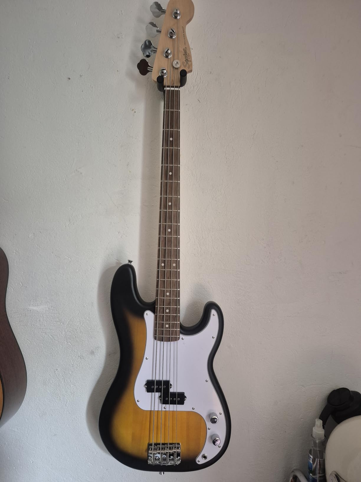 Fender Squier Debut Series Precision Bass Guitar - Black with Matte Finish customer photo 2