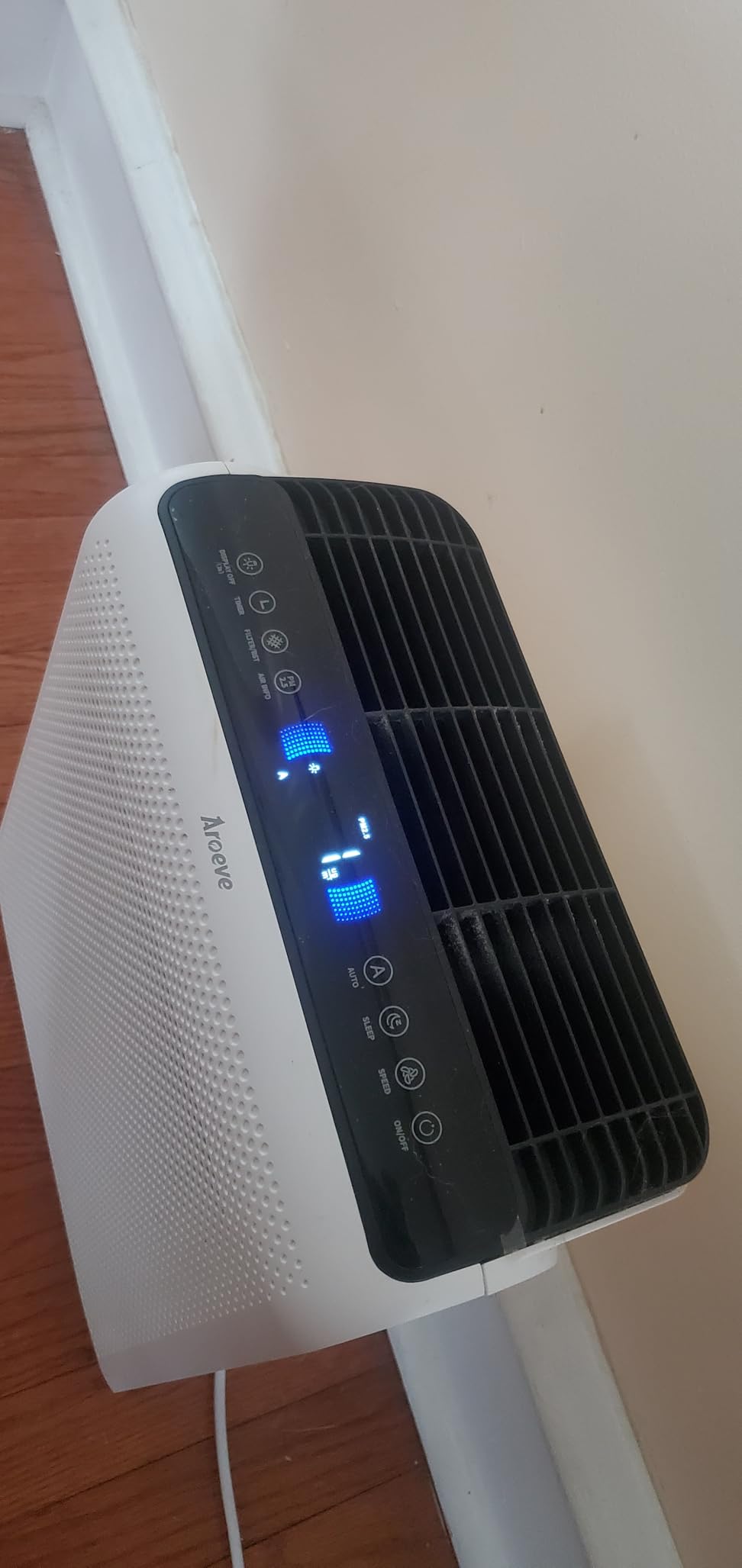 AROEVE MK07 Air Purifier for Home with Air Quality Indication and Auto Mode | UV Secondary Purification, 0.3 Microns Filtration, 1504 ft² Coverage customer photo 1
