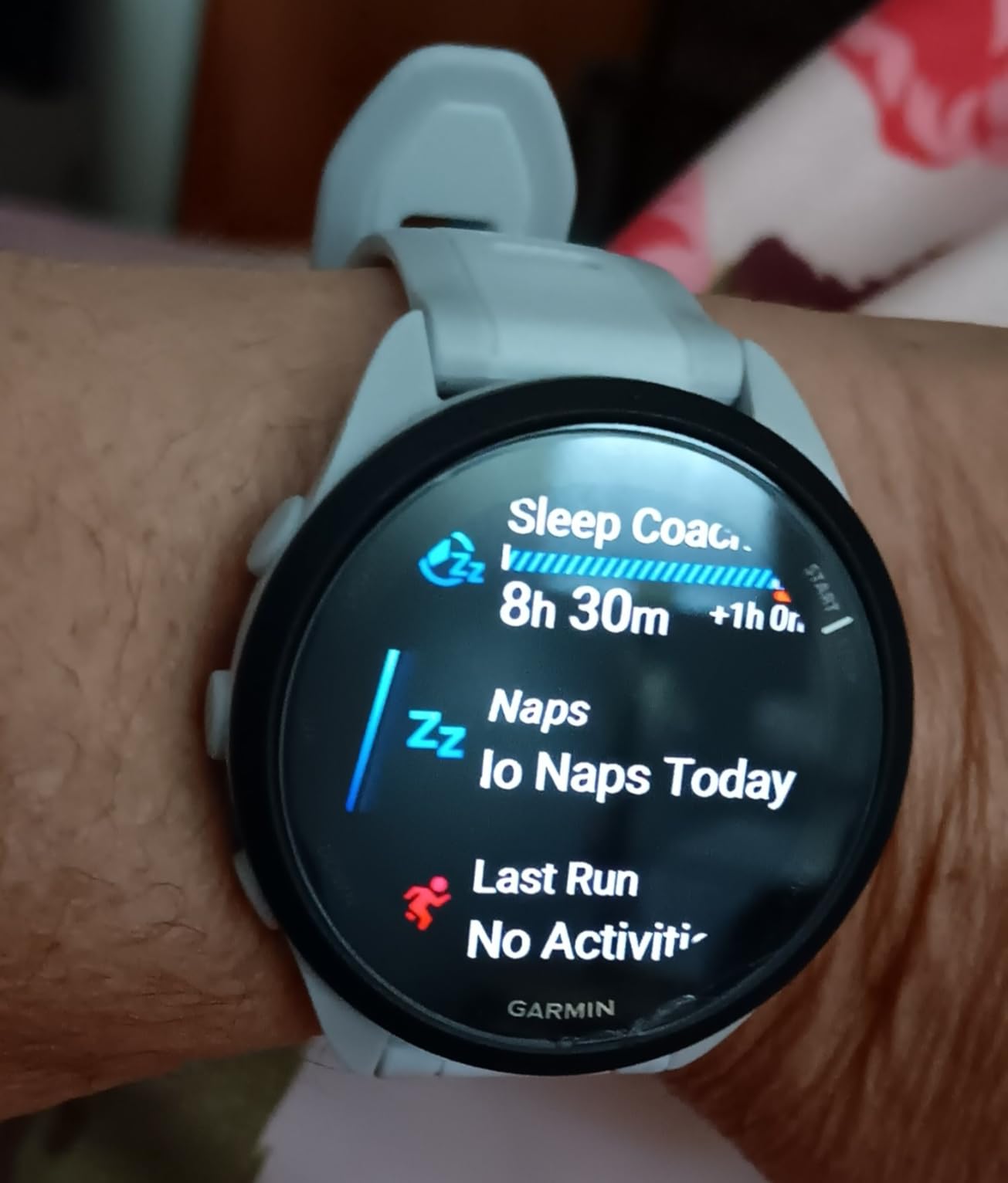 Garmin Forerunner 165, Running Smartwatch, 43mm, Black | Essential Training & Recovery Features, Built-In GPS for Distance, Pace & Speed, Garmin Coach, Daily Suggested Workouts customer photo 2
