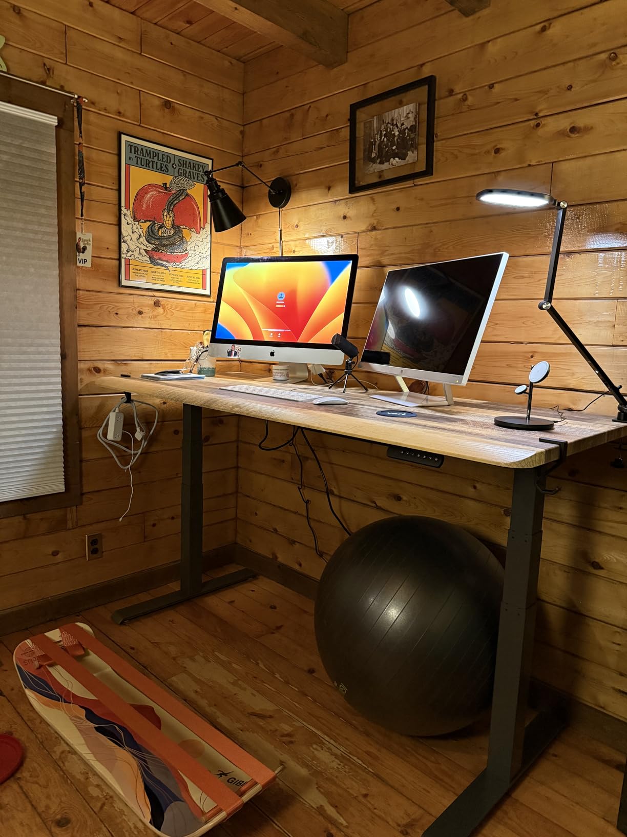 Vari ComfortEdge 60x30 Inch Adjustable Electric Standing Desk - Sit Stand VariDesk with Memory Presets, Sloped Edge, 200 LB Capacity + Tool-Free Assembly (Black) customer photo 1
