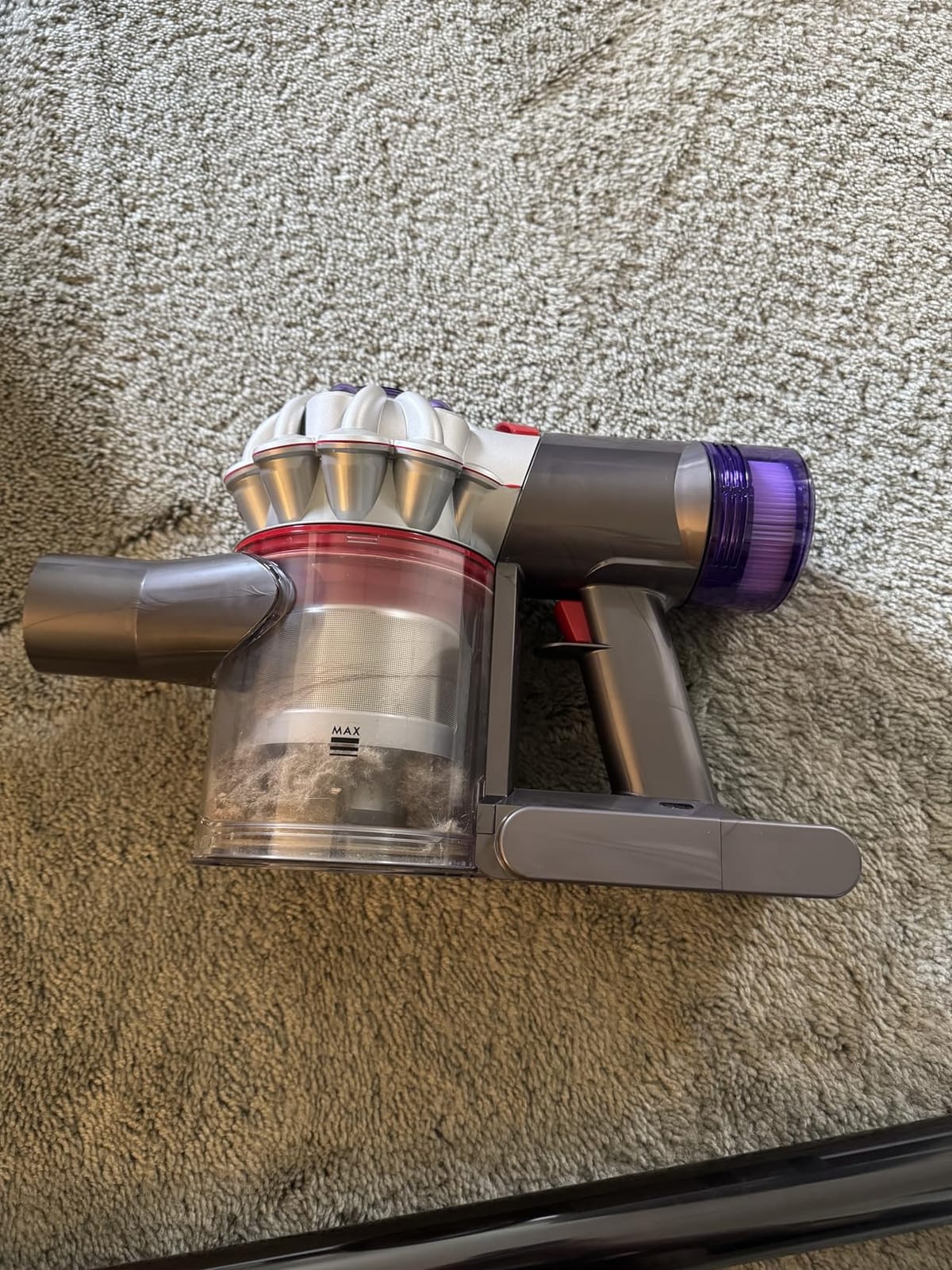 Dyson V8 Plus Cordless Vacuum, Cleans Hard Floors and Carpets, Detangles, Converts to Handheld, 115AW, 2 Power Modes, Up to 40 Minutes customer photo 1