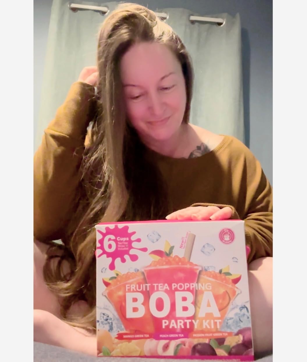 O's Bubble All in One Boba Tea Kit for Kids - Mixed Fruit, 6 Servings customer photo 2